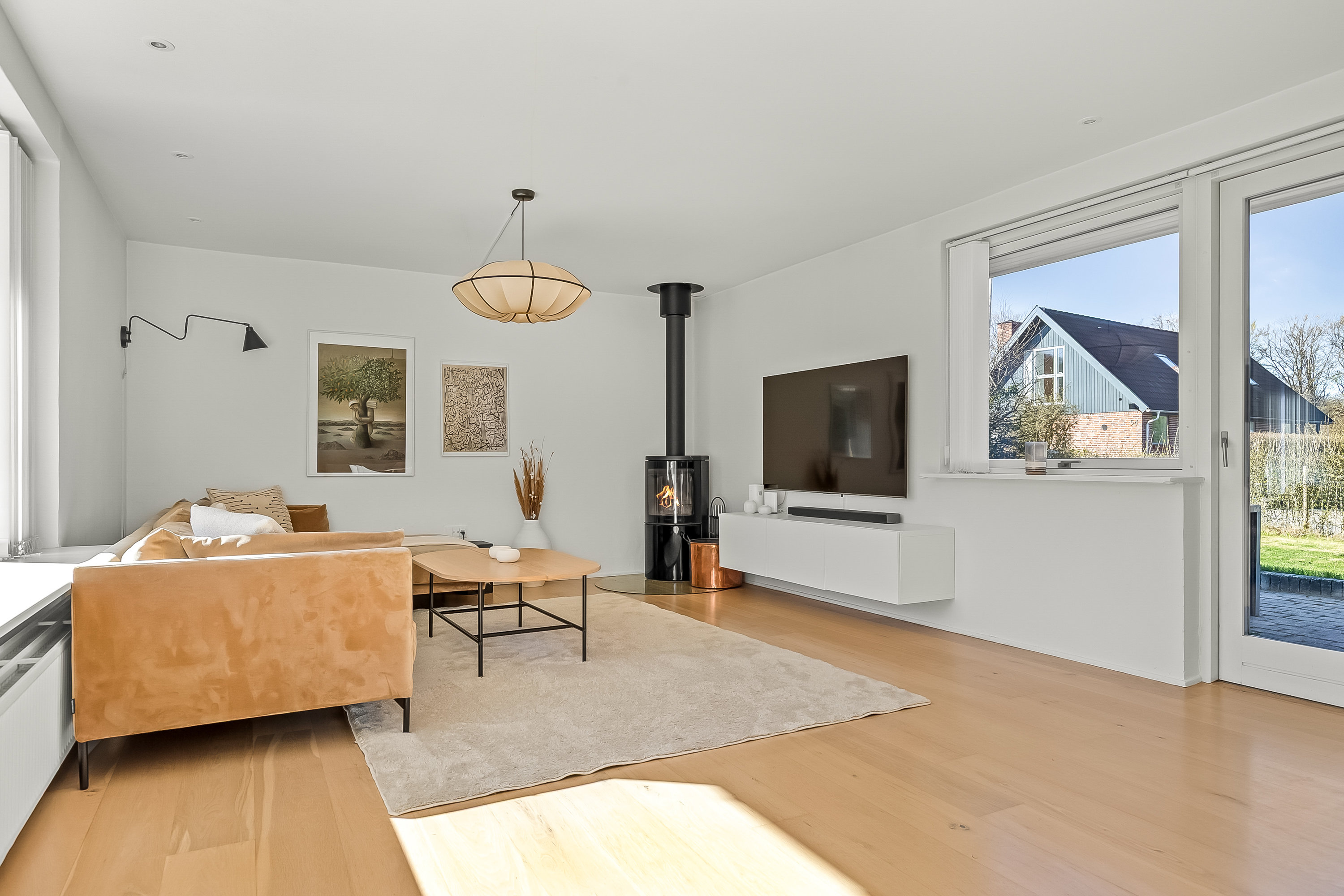 Fremhævet stue billede i fuldskærmstilstand. Billede af Nørrediget 25, Nørremarken, 7100 Vejle