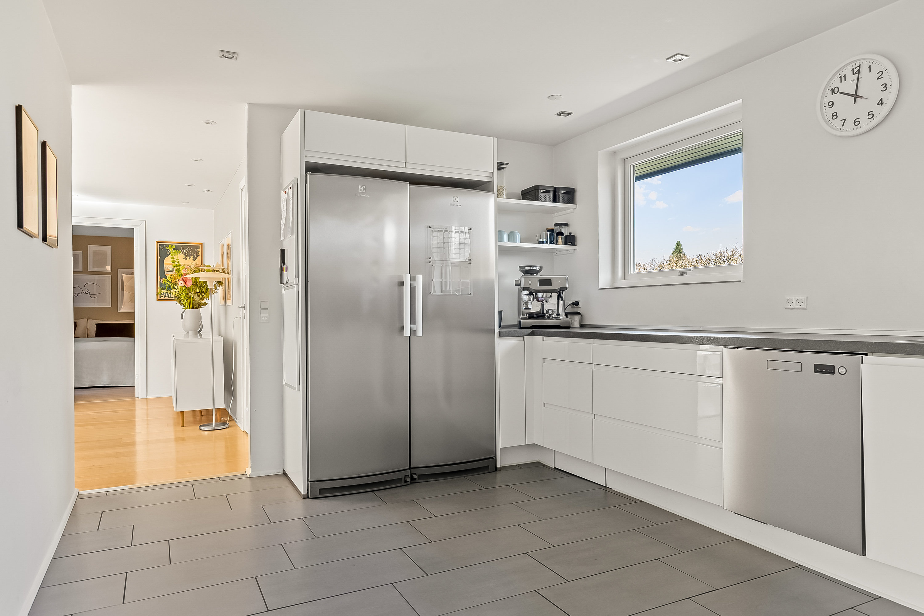 Fremhævet køkken billede i fuldskærmstilstand. Billede af Nørrediget 25, Nørremarken, 7100 Vejle