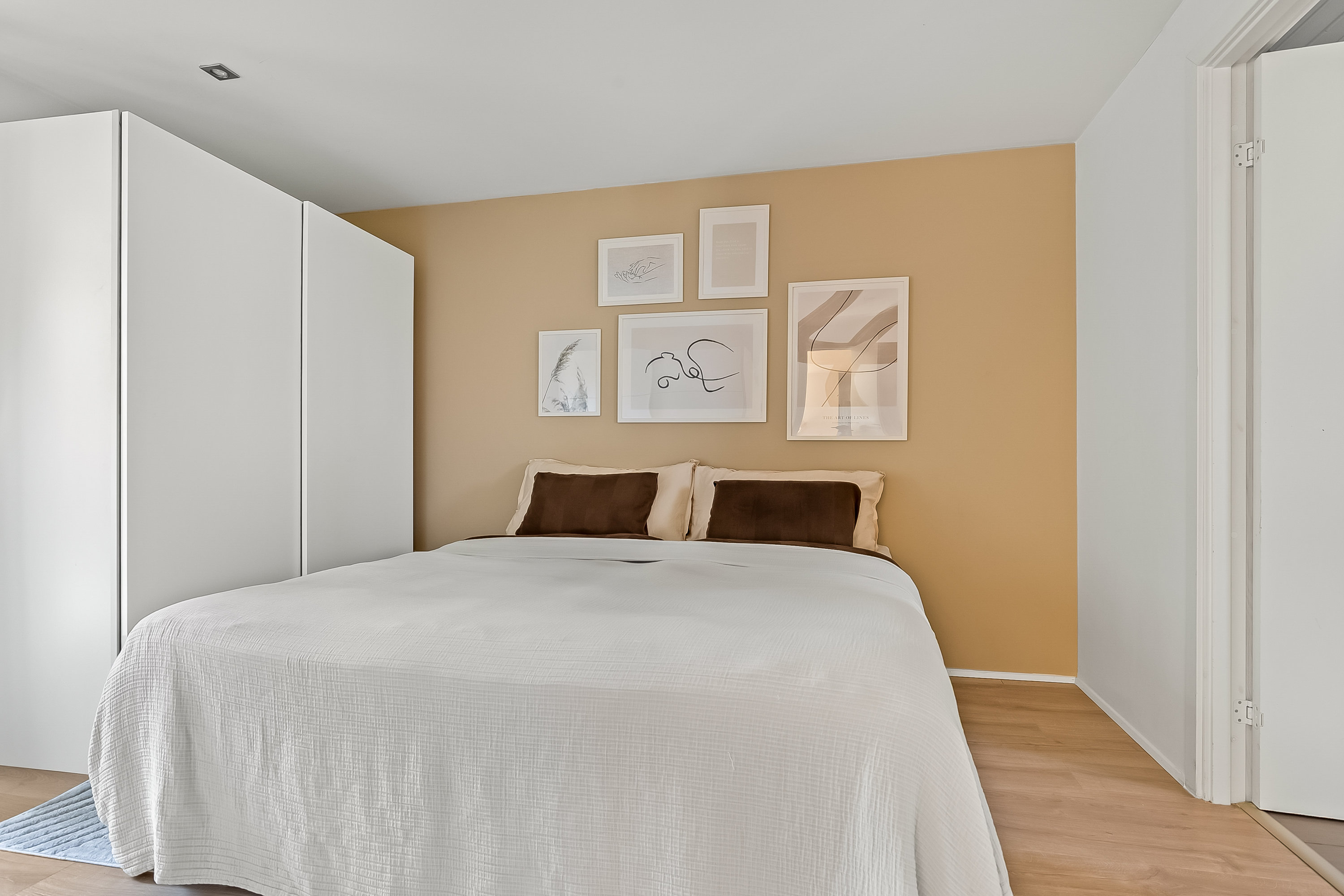 Fremhævet soveværelse billede i fuldskærmstilstand. Billede af Nørrediget 25, Nørremarken, 7100 Vejle