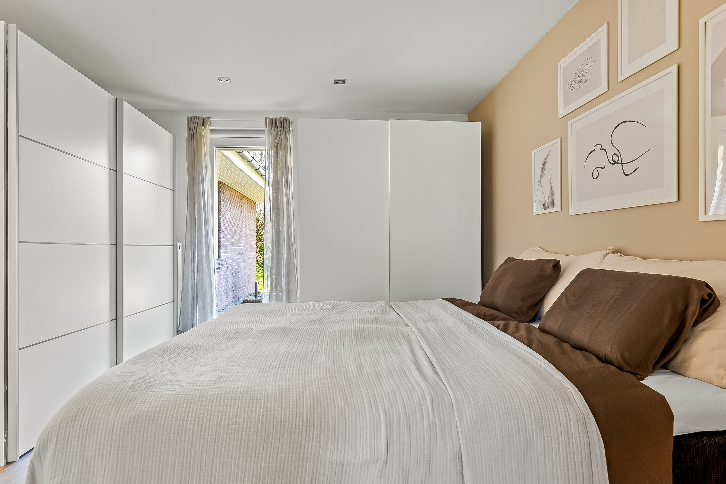 Fremhævet soveværelse billede i fuldskærmstilstand. Billede af Nørrediget 25, Nørremarken, 7100 Vejle