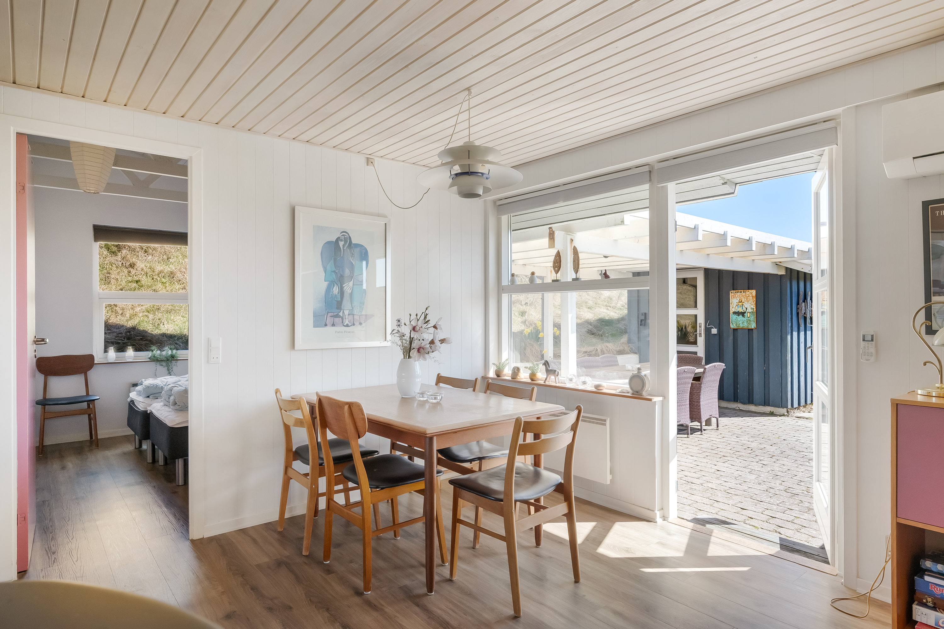 Fremhævet stue billede i fuldskærmstilstand. Billede af Lyngvej 34, Rindby Strand, 6720 Fanø