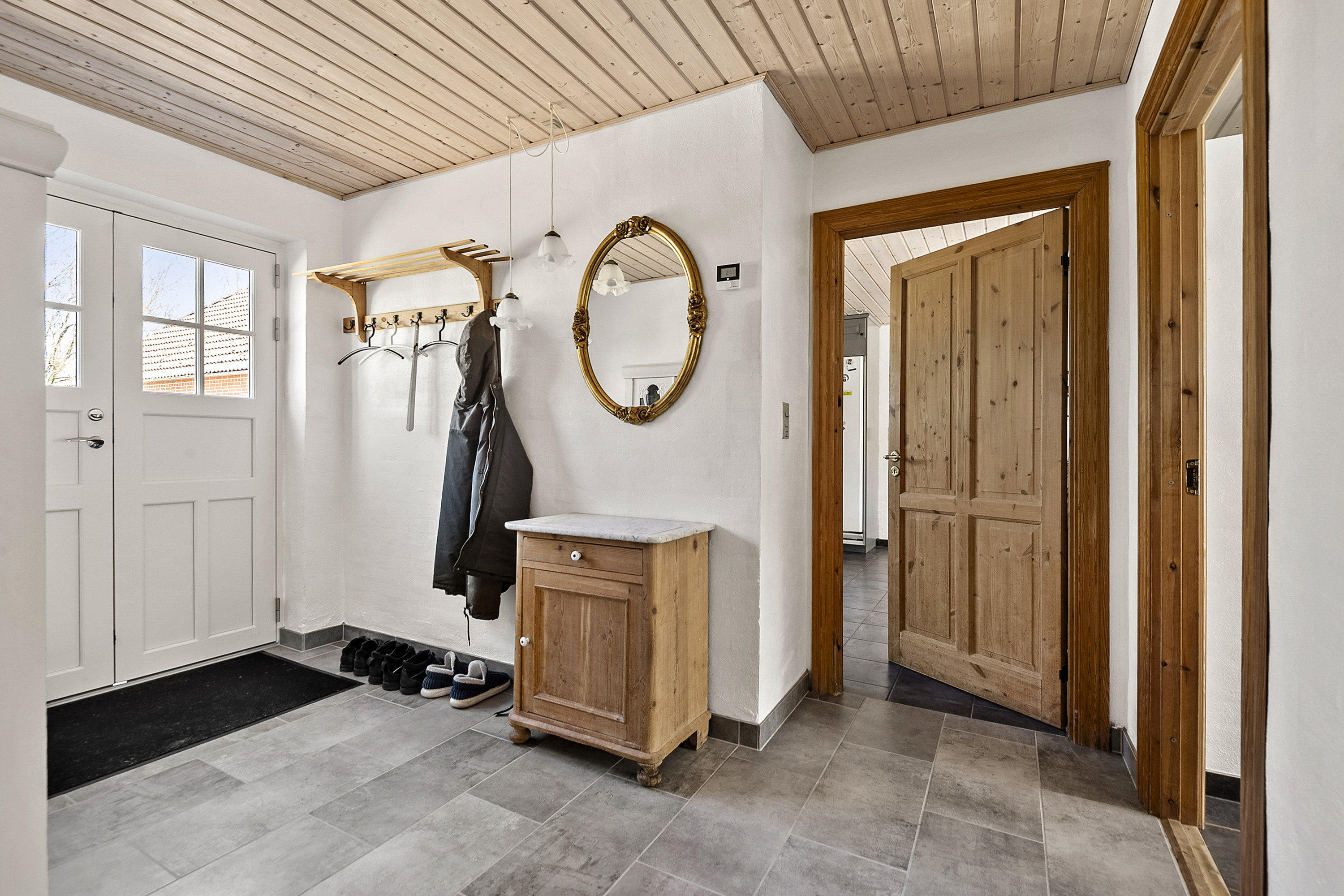 Fremhævet entré billede i fuldskærmstilstand. Billede af Præstebrovej 33, Fåborg, 6818 Årre