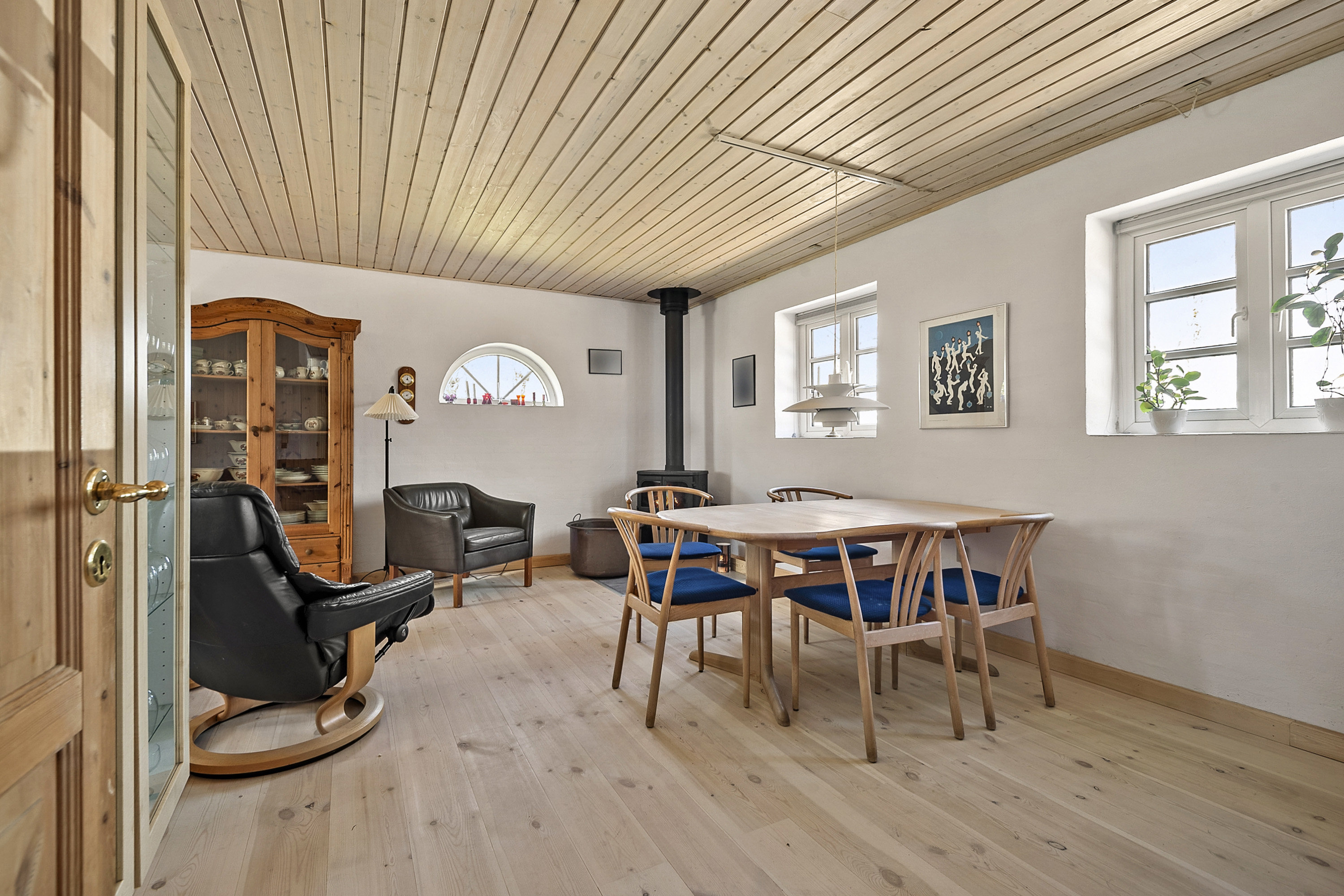 Fremhævet spisestue billede i fuldskærmstilstand. Billede af Præstebrovej 33, Fåborg, 6818 Årre