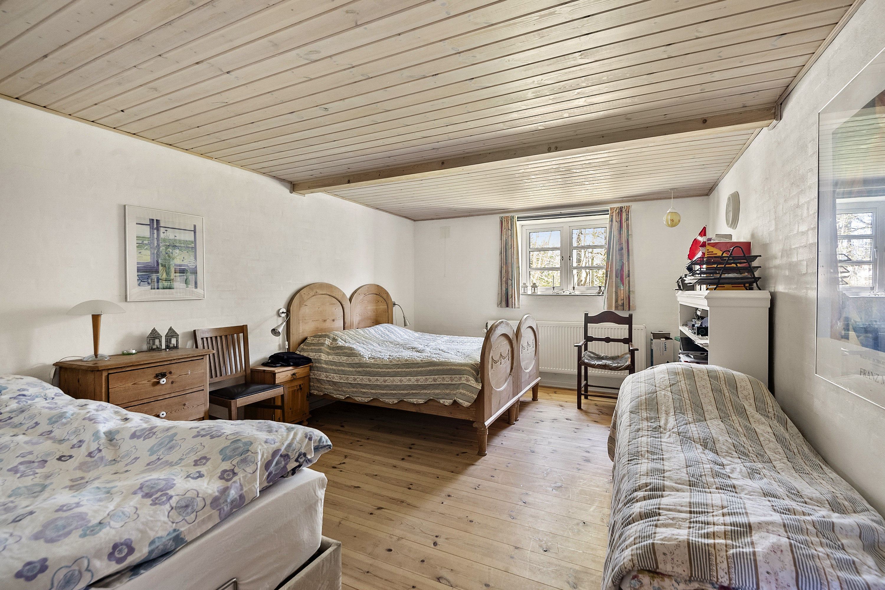 Fremhævet soveværelse billede i fuldskærmstilstand. Billede af Præstebrovej 33, Fåborg, 6818 Årre