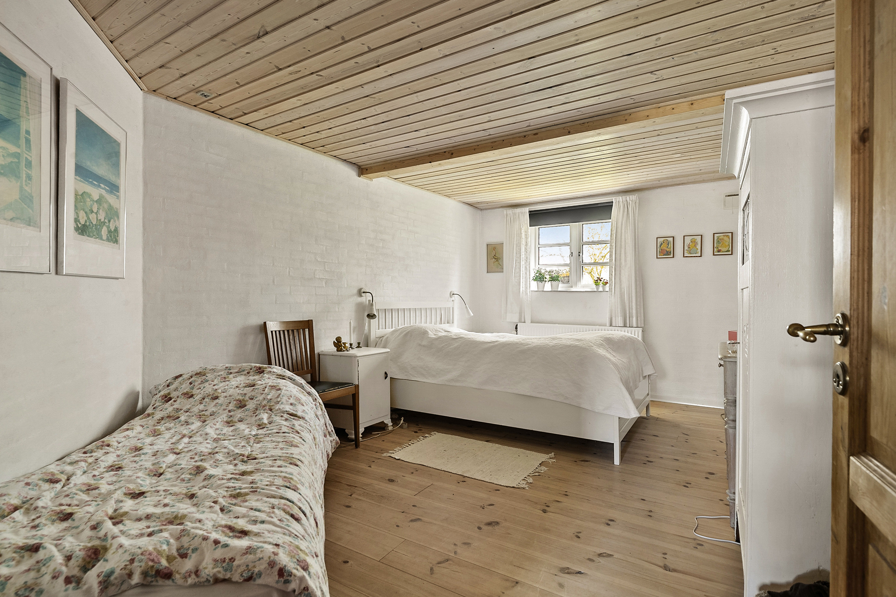 Fremhævet soveværelse billede i fuldskærmstilstand. Billede af Præstebrovej 33, Fåborg, 6818 Årre