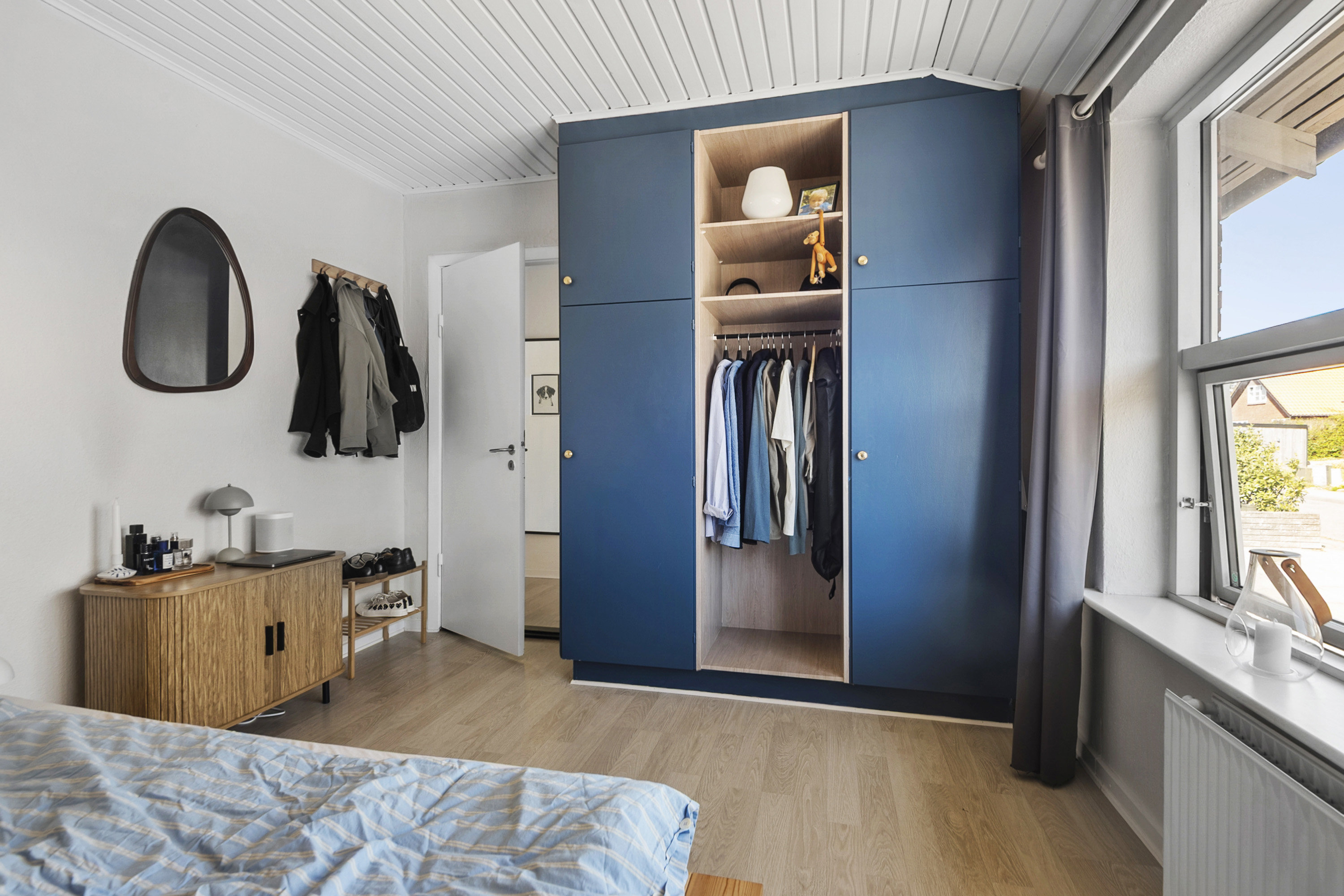 Fremhævet soveværelse billede i fuldskærmstilstand. Billede af Stellas Alle 32, 6715 Esbjerg N