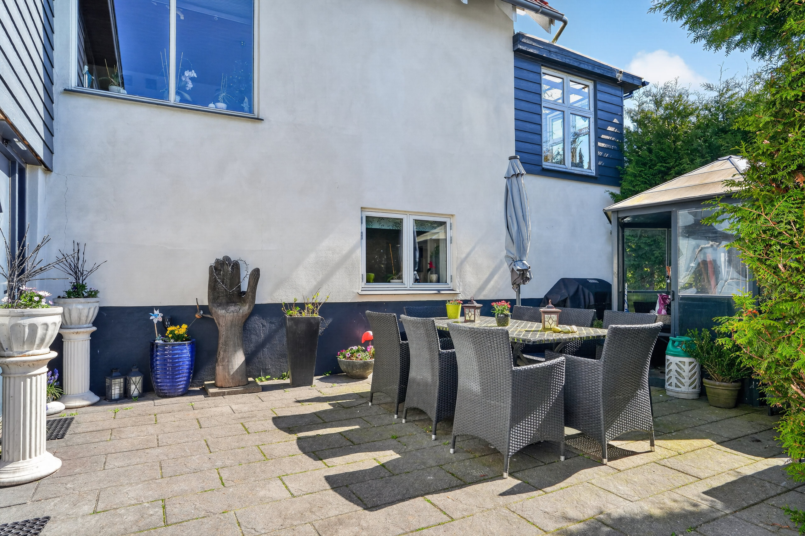 Fremhævet terrasse billede i fuldskærmstilstand. Billede af Roskildevej 206, Ll. Grandløse, 4300 Holbæk