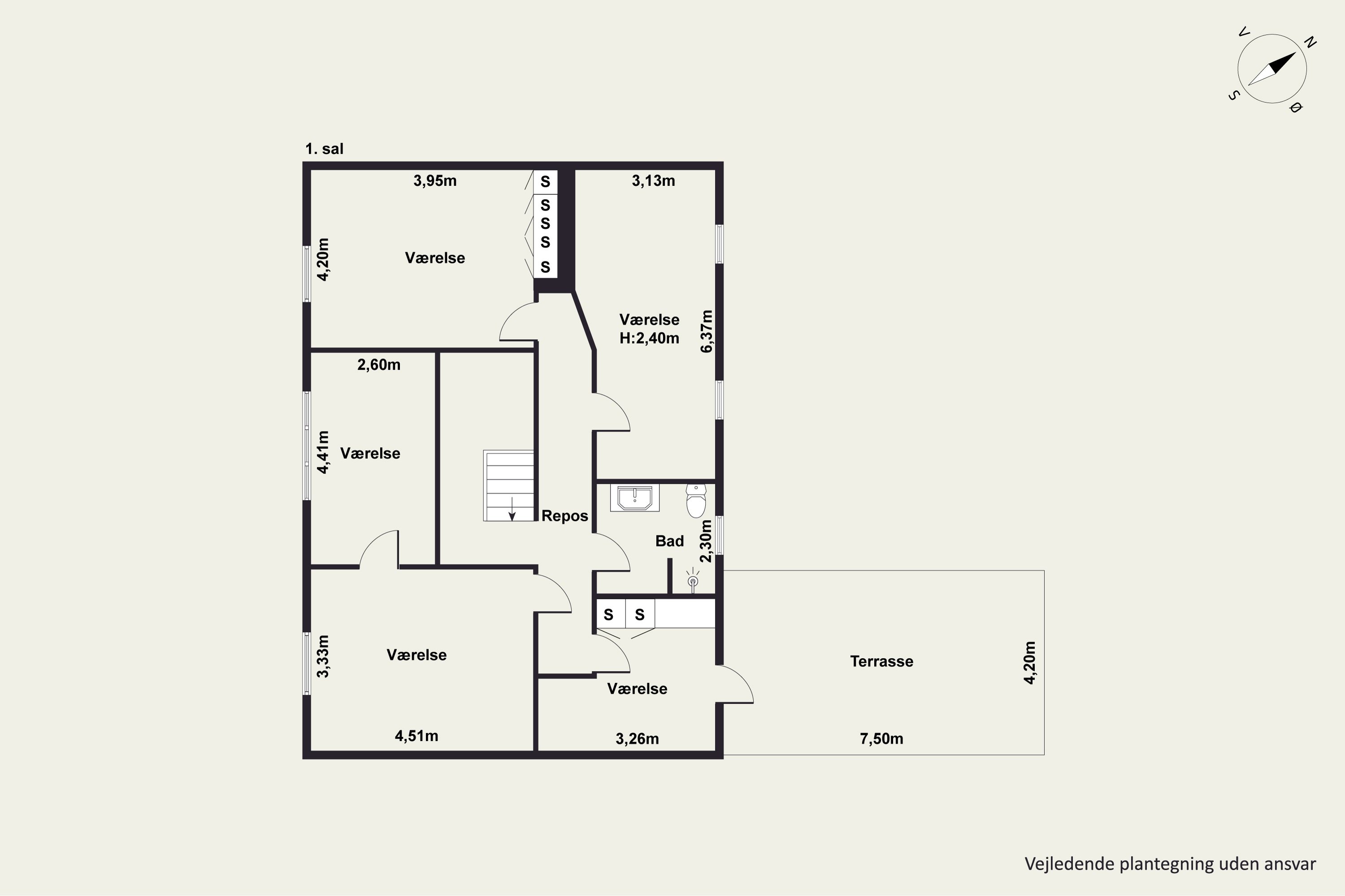 Plantegninger billede af Østergade 15, 9320 Hjallerup