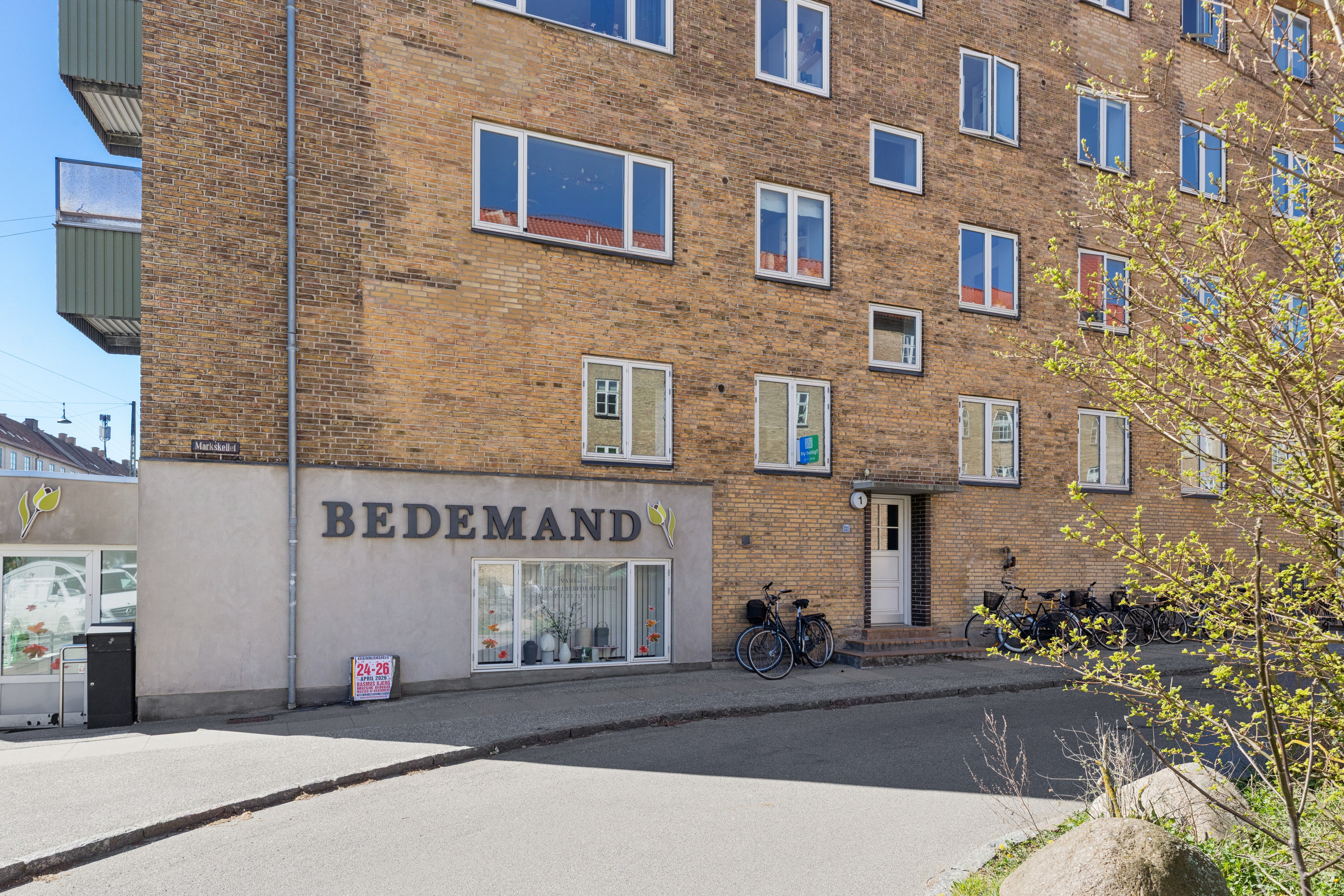 Fremhævet andet billede i fuldskærmstilstand. Billede af Markskellet 1, st.. tv., 2720 Vanløse