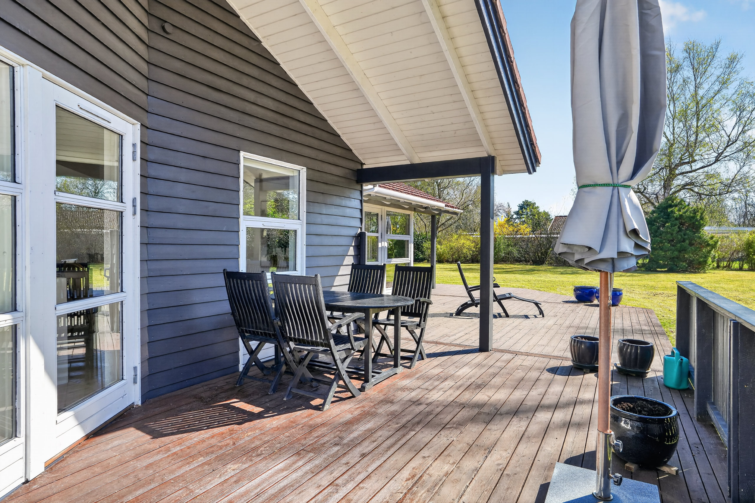 Fremhævet terrasse billede i fuldskærmstilstand. Billede af Odinsvej 11, 4500 Nykøbing Sj