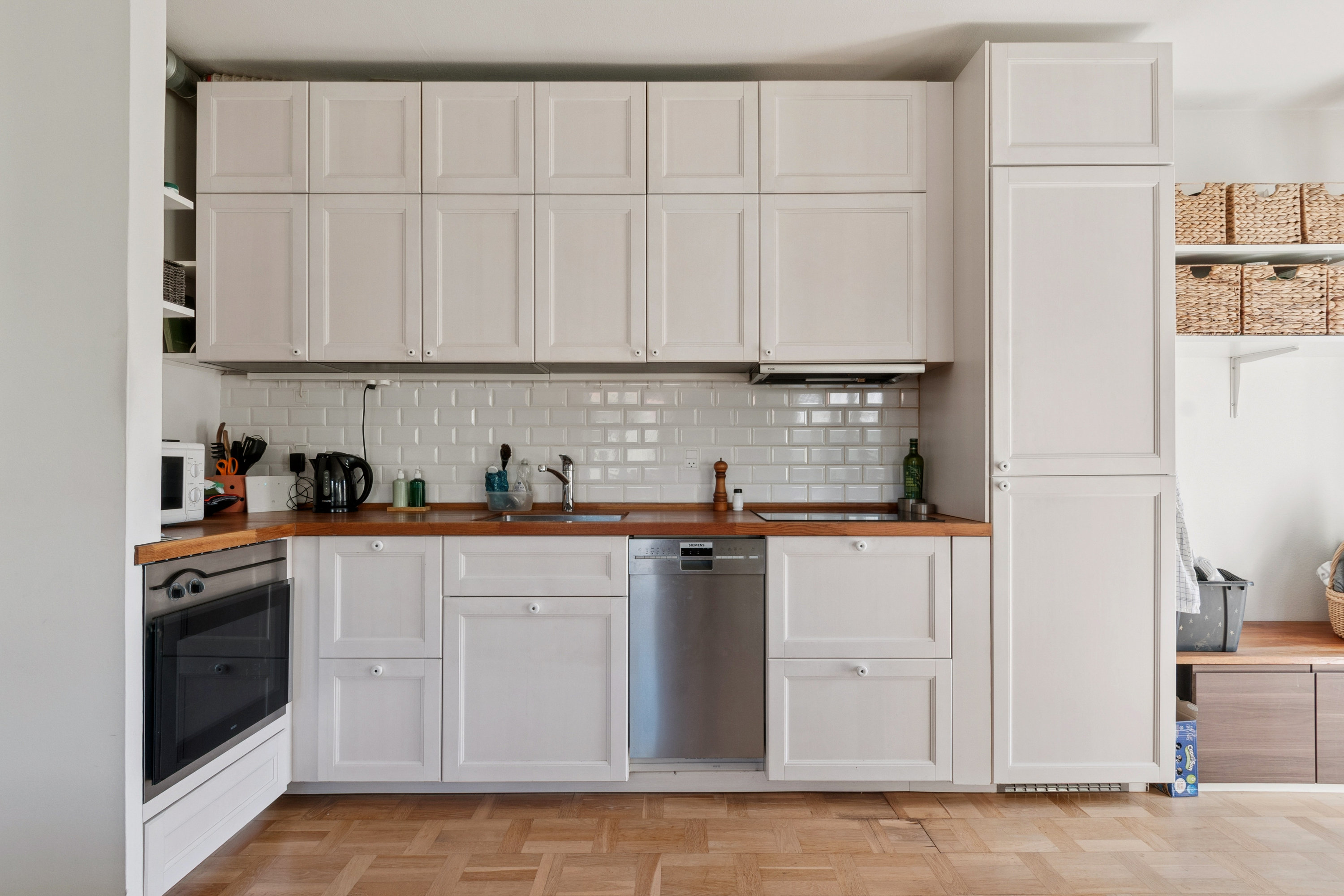 Fremhævet køkken billede i fuldskærmstilstand. Billede af Sct Anna Gade 51C, 3000 Helsingør