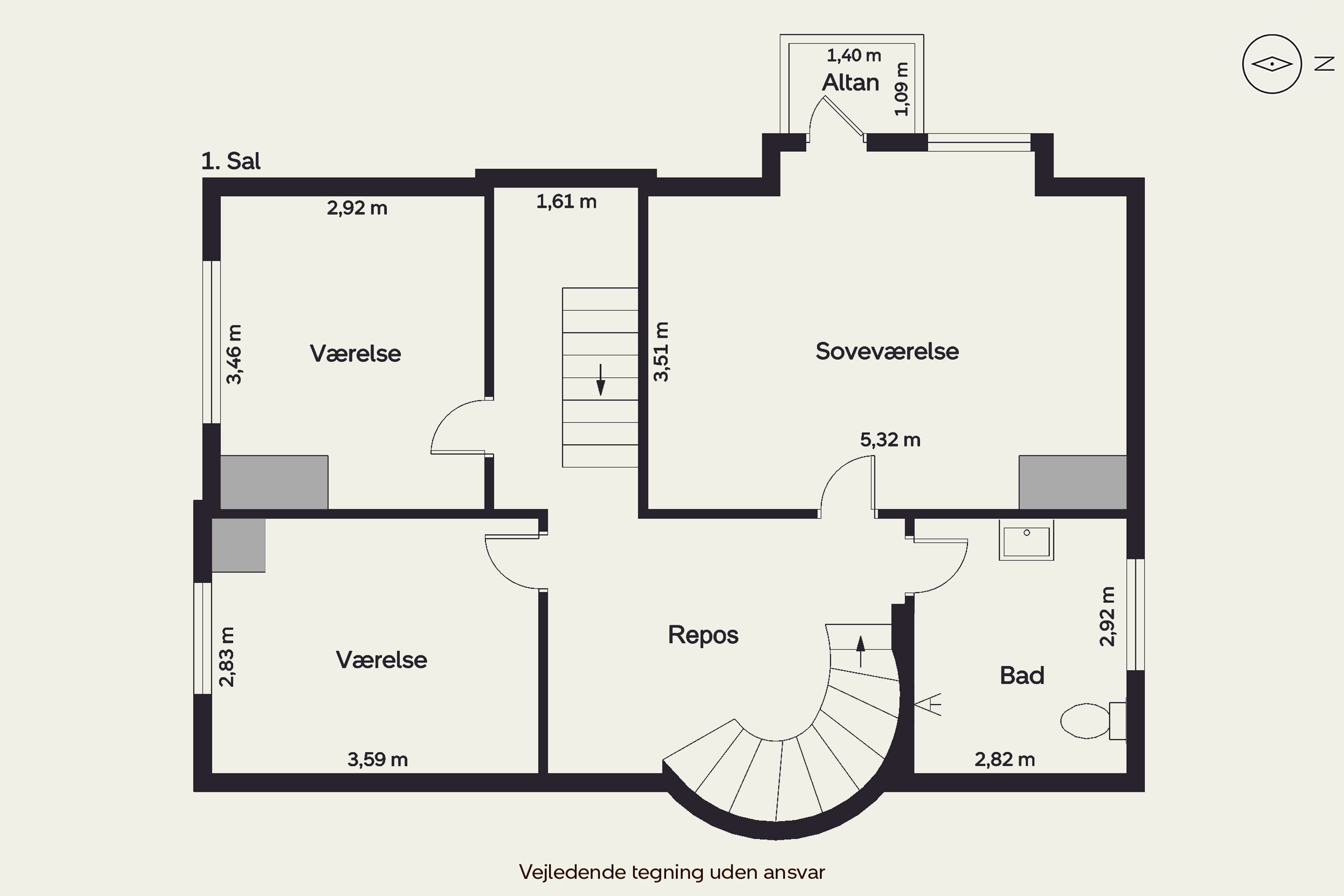 Plantegninger billede af Tietgens Allé 17, 5230 Odense M