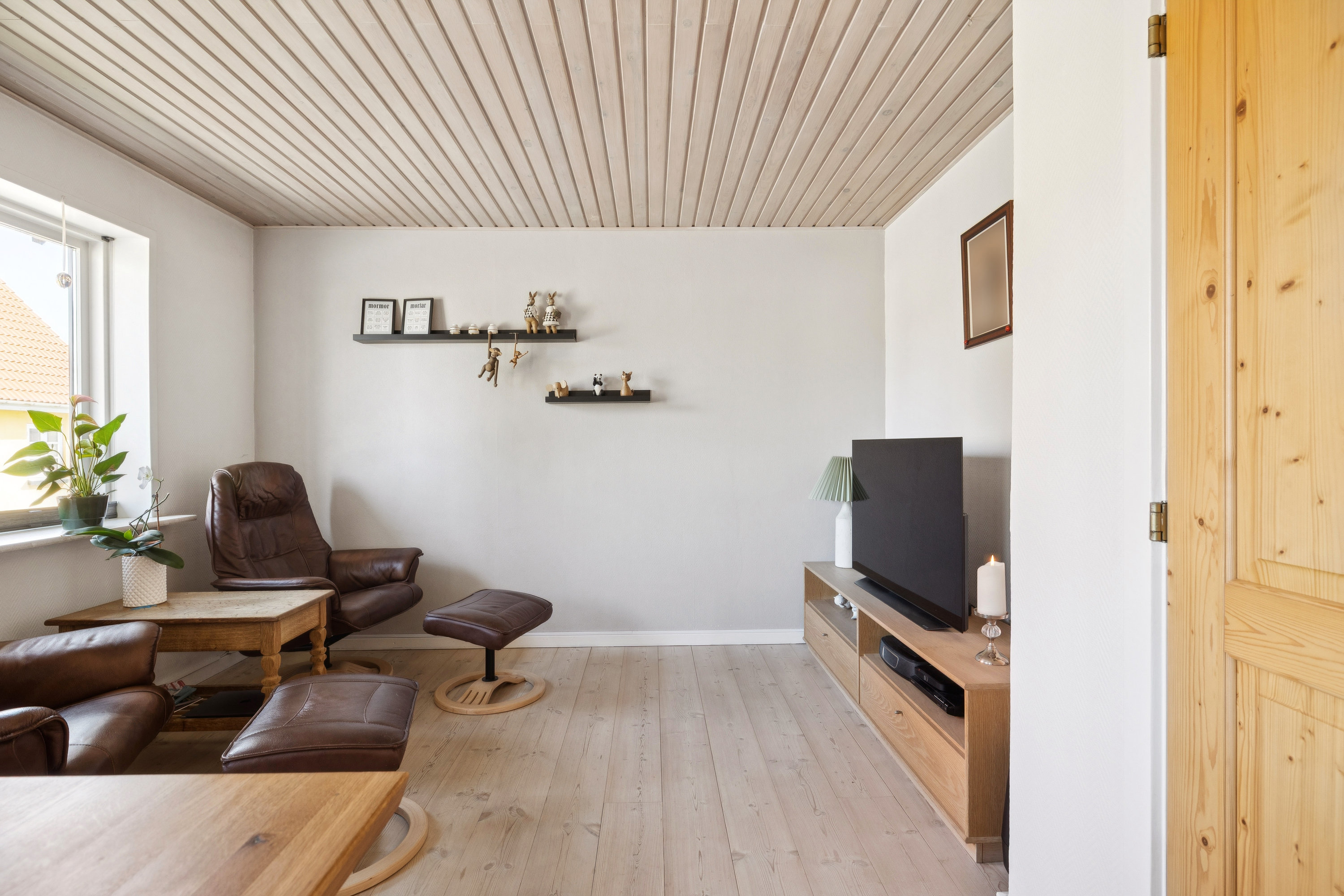 Fremhævet spisestue billede i fuldskærmstilstand. Billede af Mejlbyvej 114, 9610 Nørager