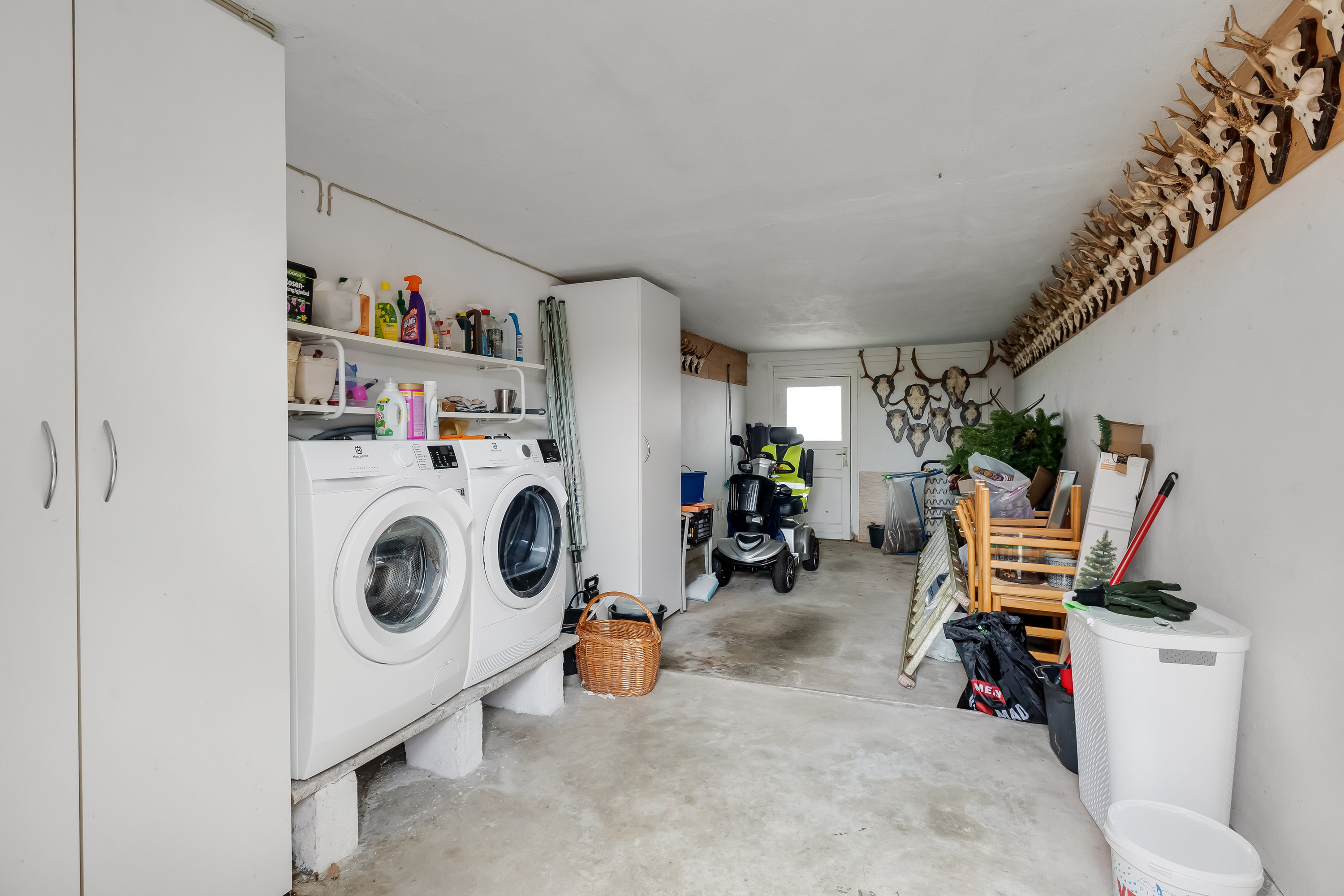 Fremhævet vaskerum billede i fuldskærmstilstand. Billede af Langagervej 51, 6900 Skjern