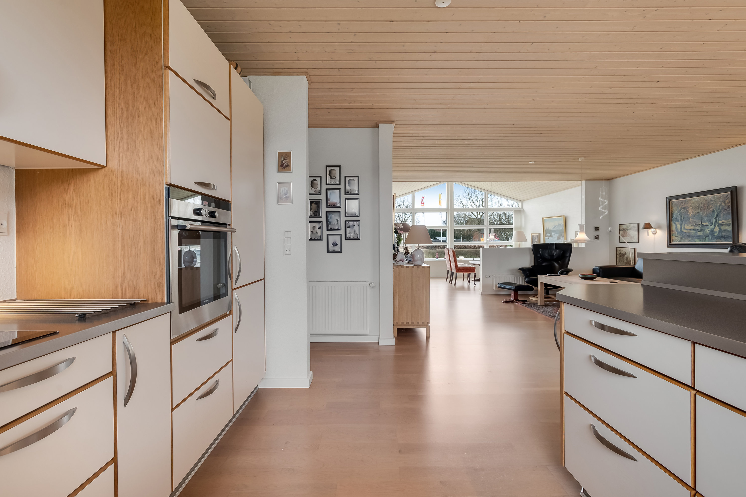 Fremhævet køkken alrum  billede i fuldskærmstilstand. Billede af Langagervej 51, 6900 Skjern