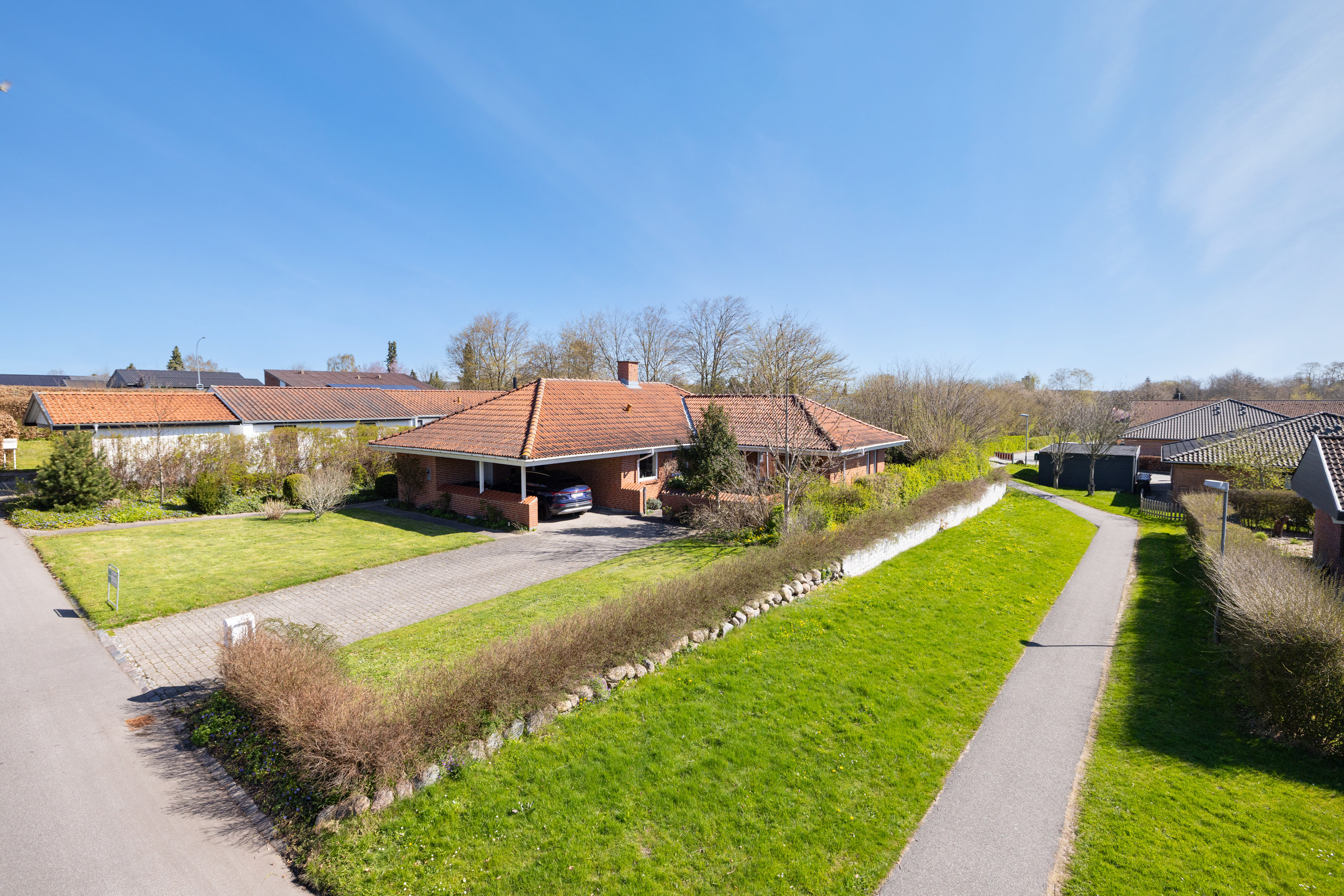 Fremhævet  billede i fuldskærmstilstand. Billede af Skarøvænget 35, True, 8381 Tilst