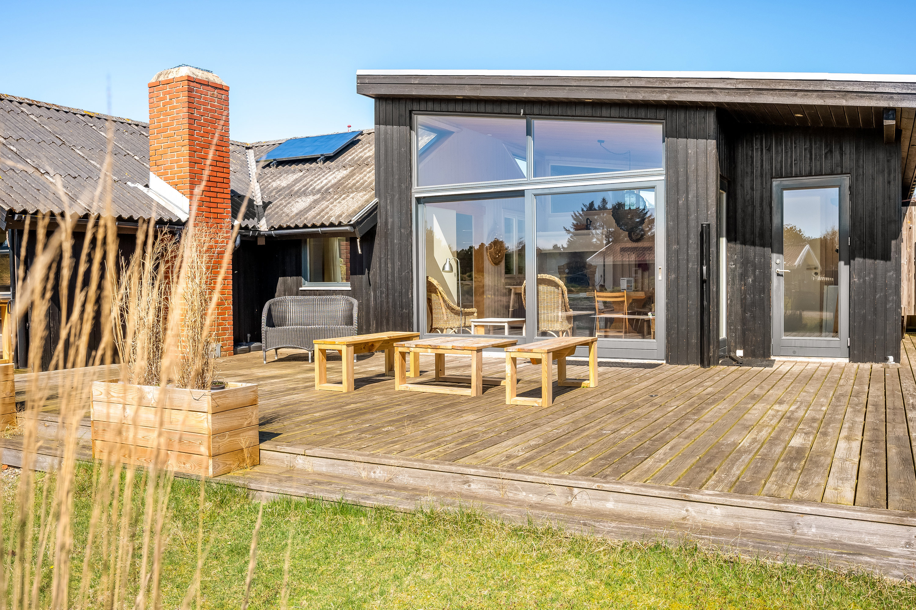Fremhævet terrasse billede i fuldskærmstilstand. Billede af Nørre Meldbjergdal 16, Fanø Bad, 6720 Fanø