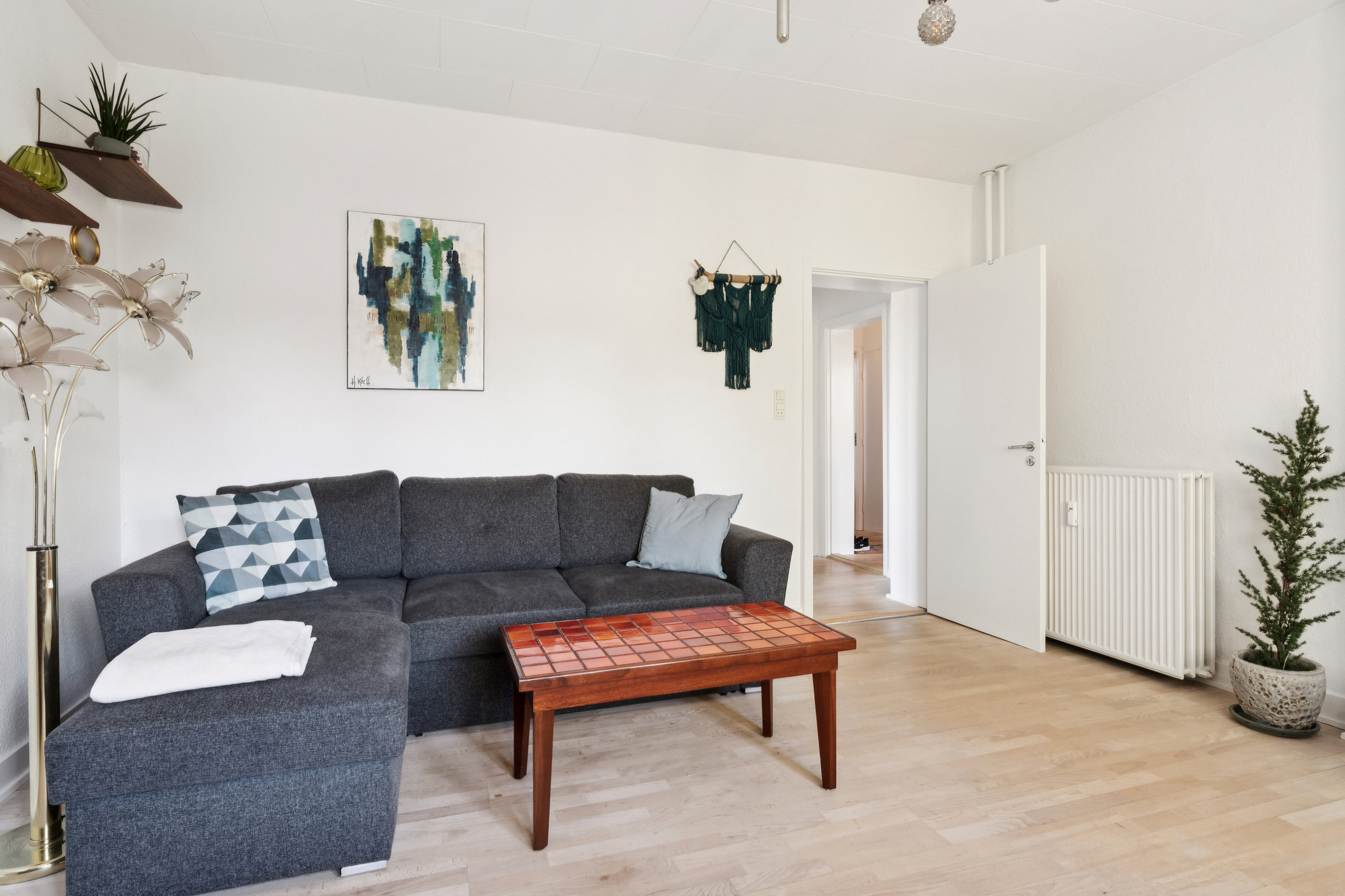 Fremhævet stue billede i fuldskærmstilstand. Billede af Annebergvej 21, 1. 4., 9000 Aalborg