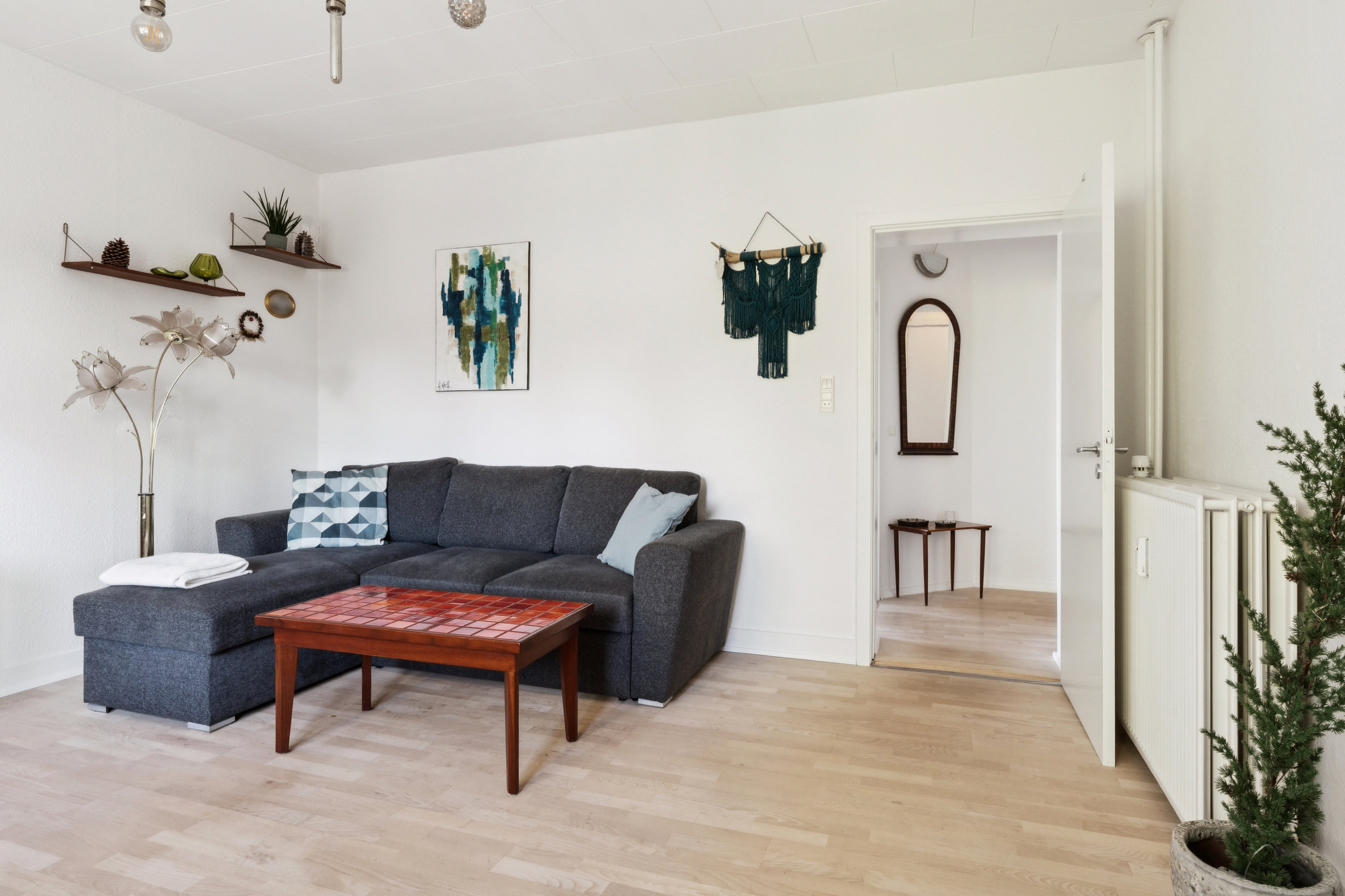 Fremhævet stue billede i fuldskærmstilstand. Billede af Annebergvej 21, 1. 4., 9000 Aalborg