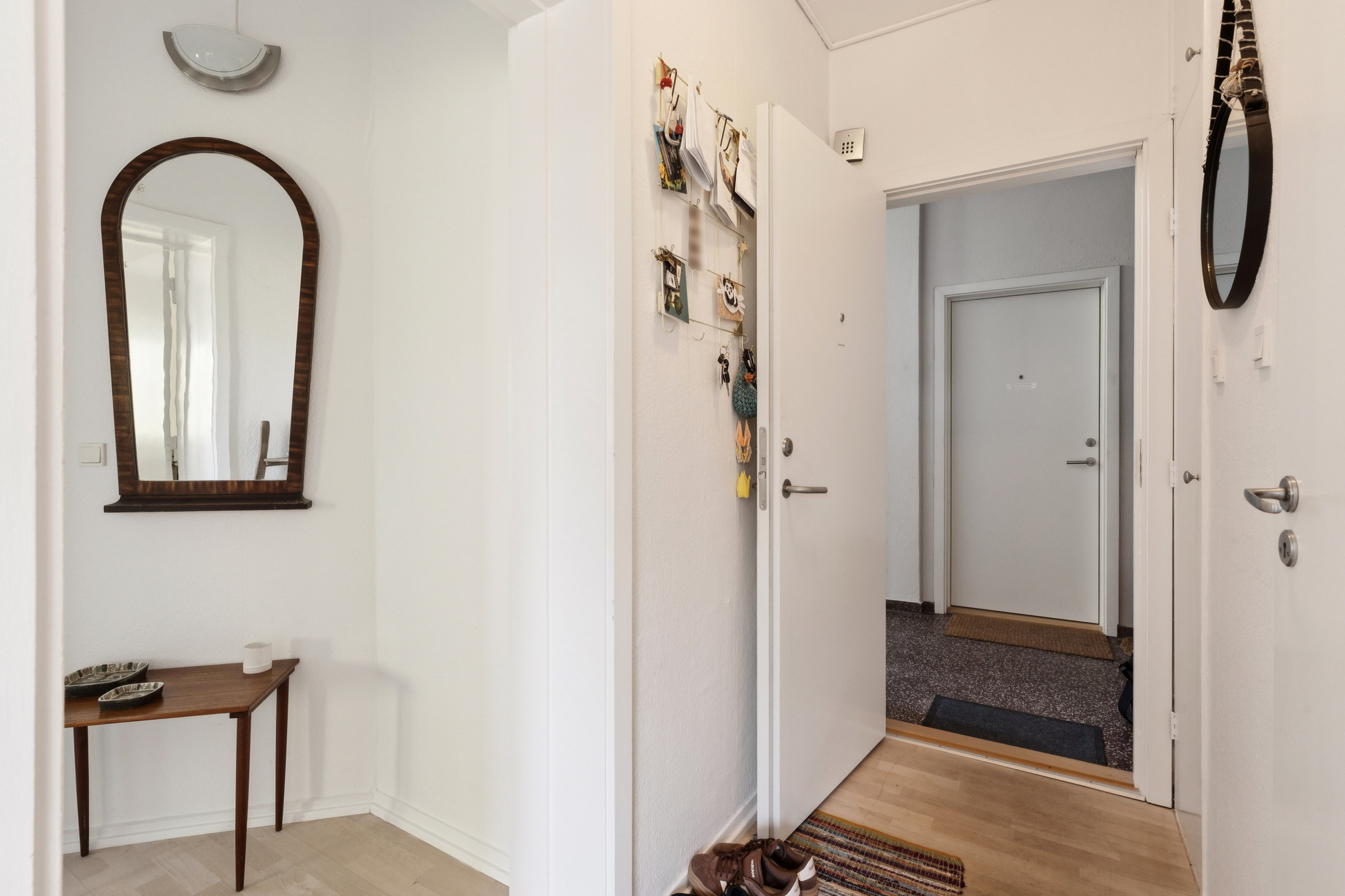 Fremhævet gang billede i fuldskærmstilstand. Billede af Annebergvej 21, 1. 4., 9000 Aalborg