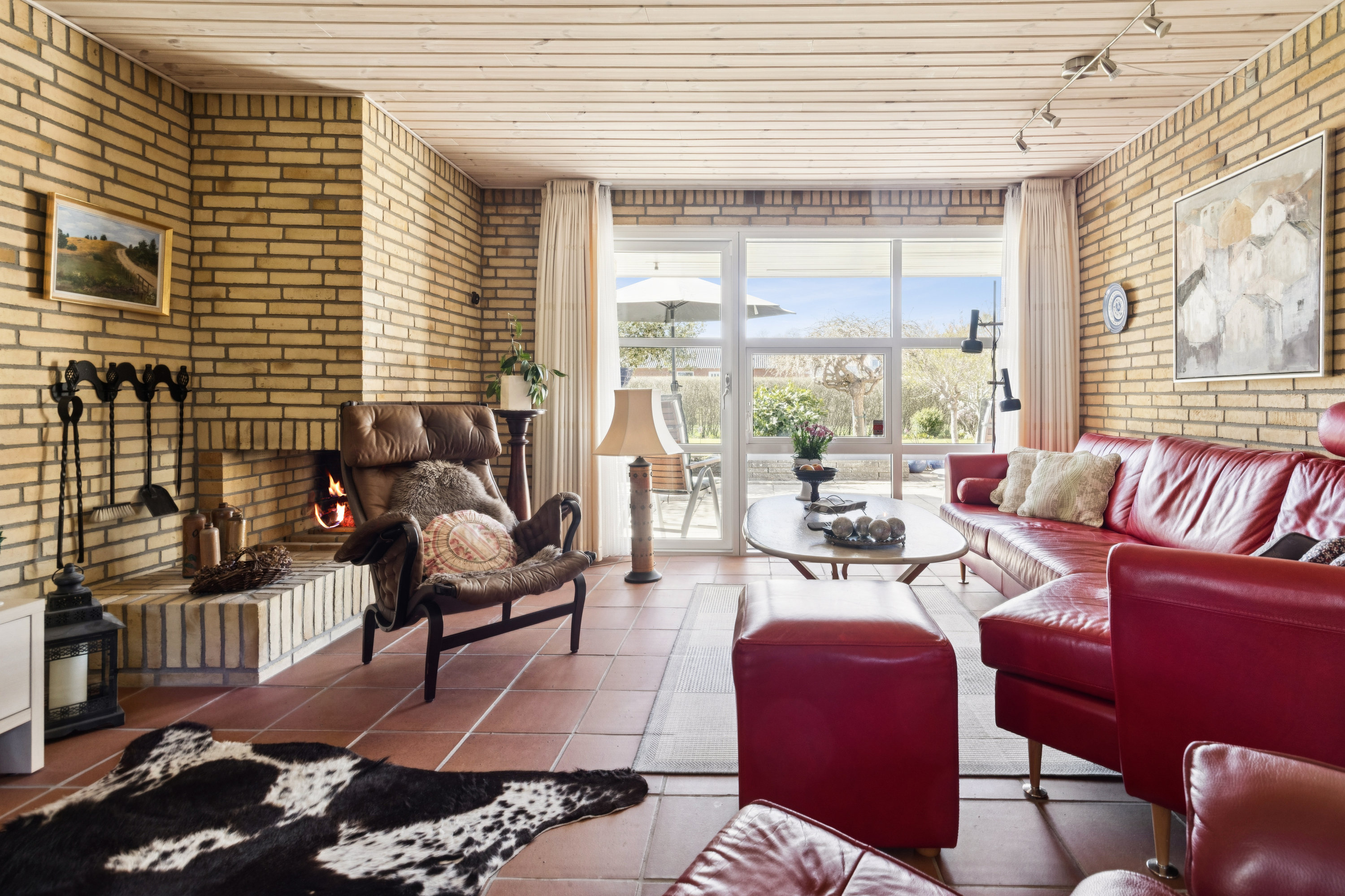 Fremhævet stue billede i fuldskærmstilstand. Billede af Østervang 3, 9362 Gandrup