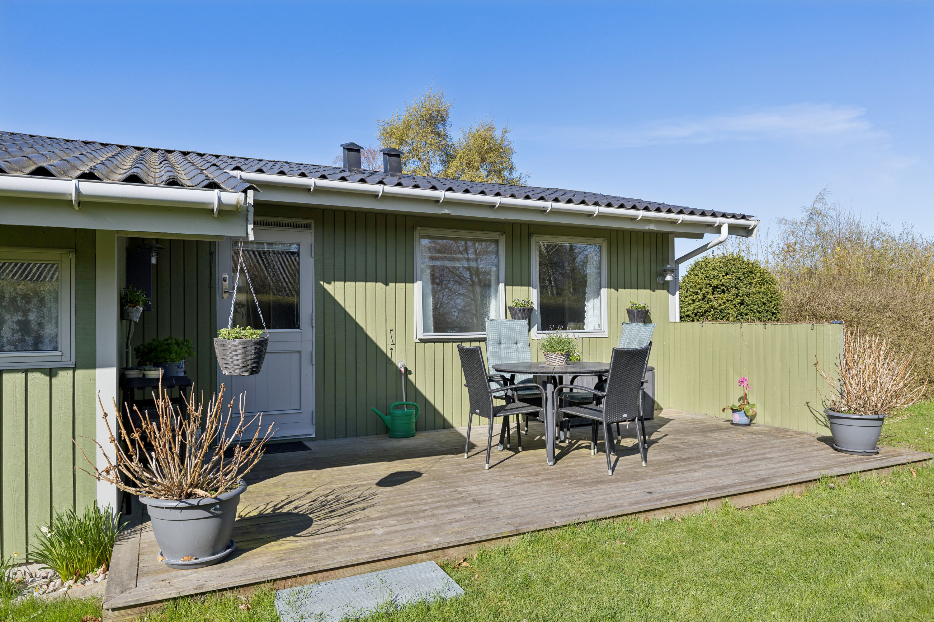 Fremhævet terrasse billede i fuldskærmstilstand. Billede af Pilebakken 7, Havnsø Str, 4591 Føllenslev