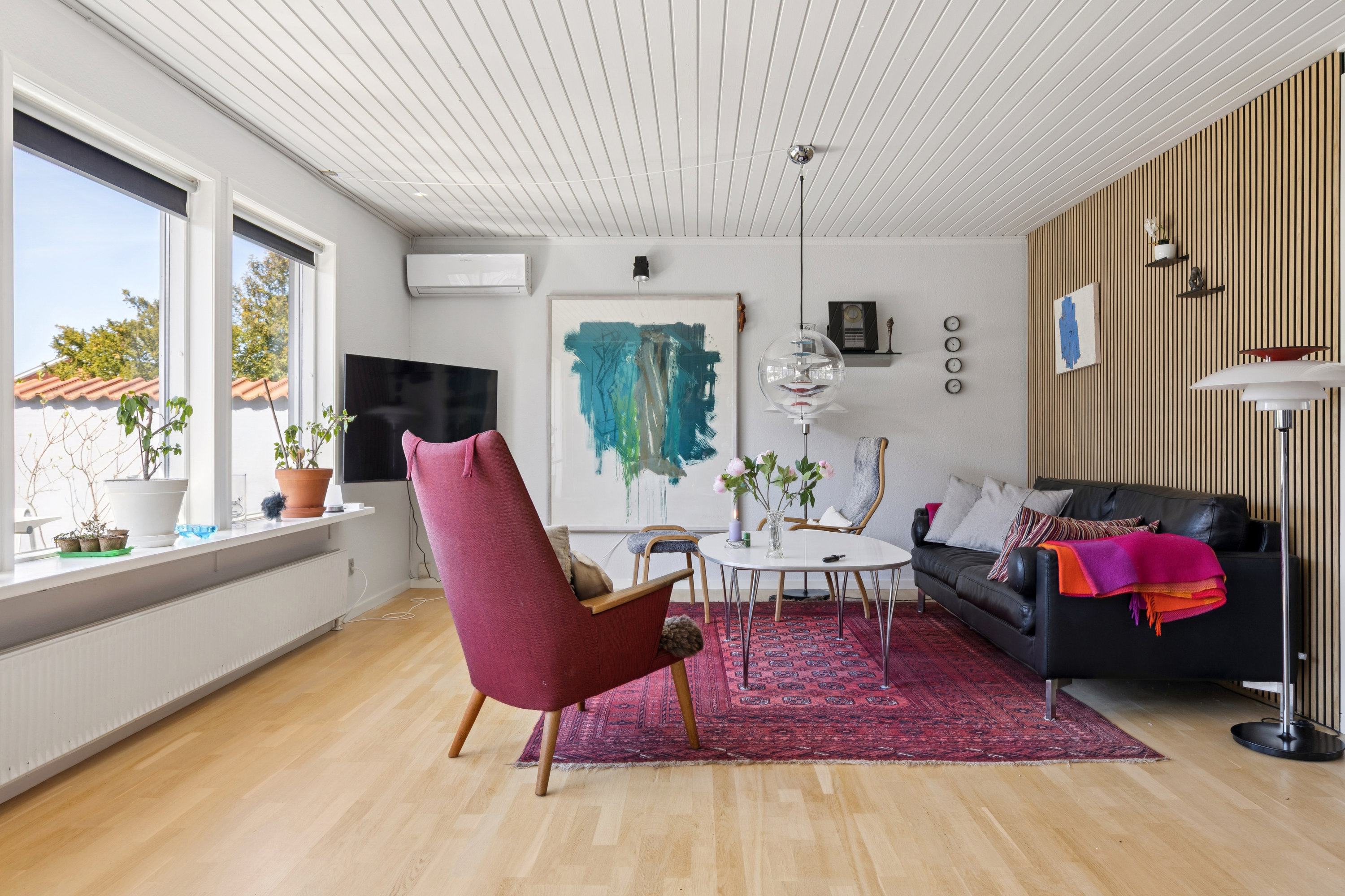 Fremhævet stue billede i fuldskærmstilstand. Billede af Rs Hansensvej 20, 4520 Svinninge