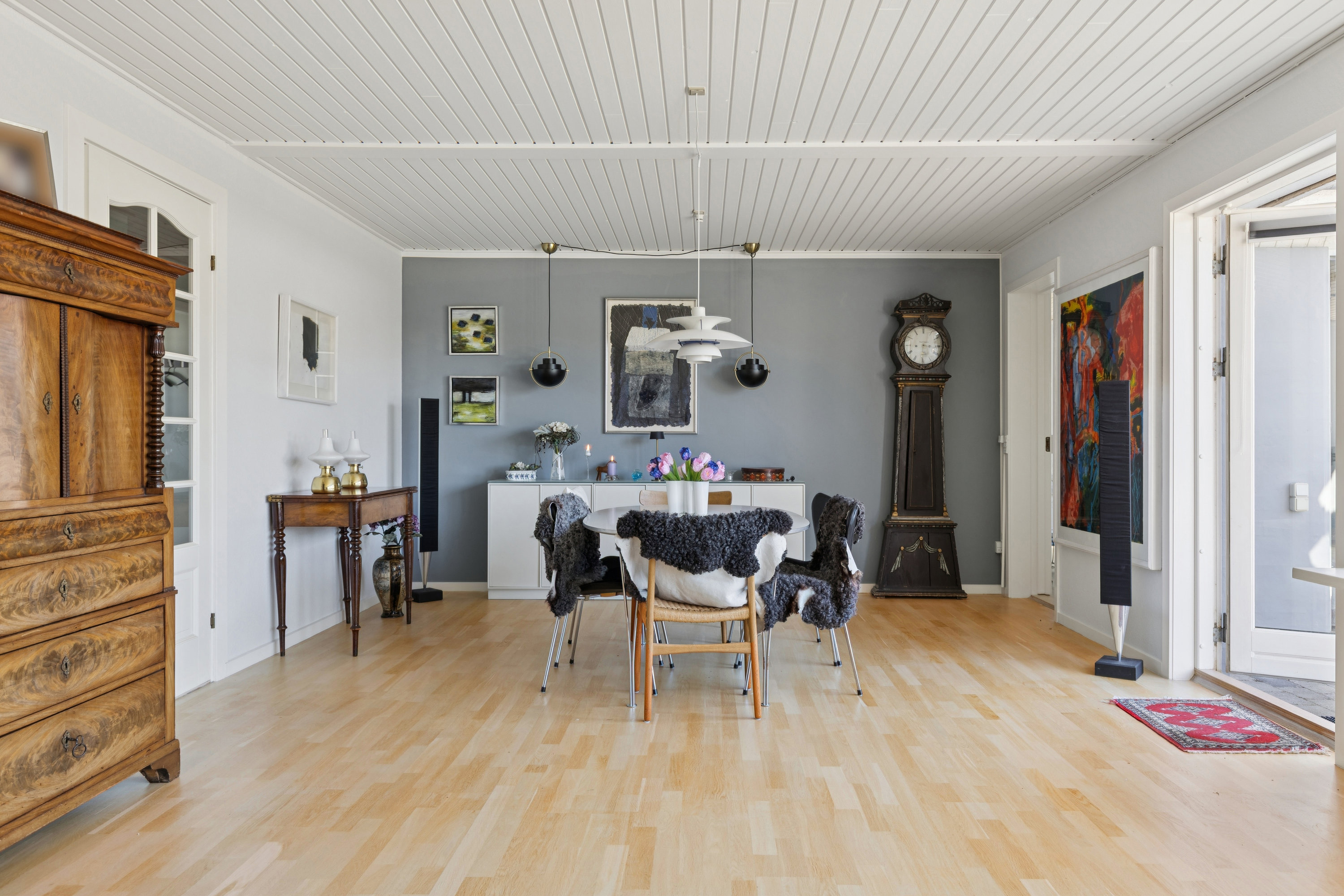 Fremhævet stue billede i fuldskærmstilstand. Billede af Rs Hansensvej 20, 4520 Svinninge