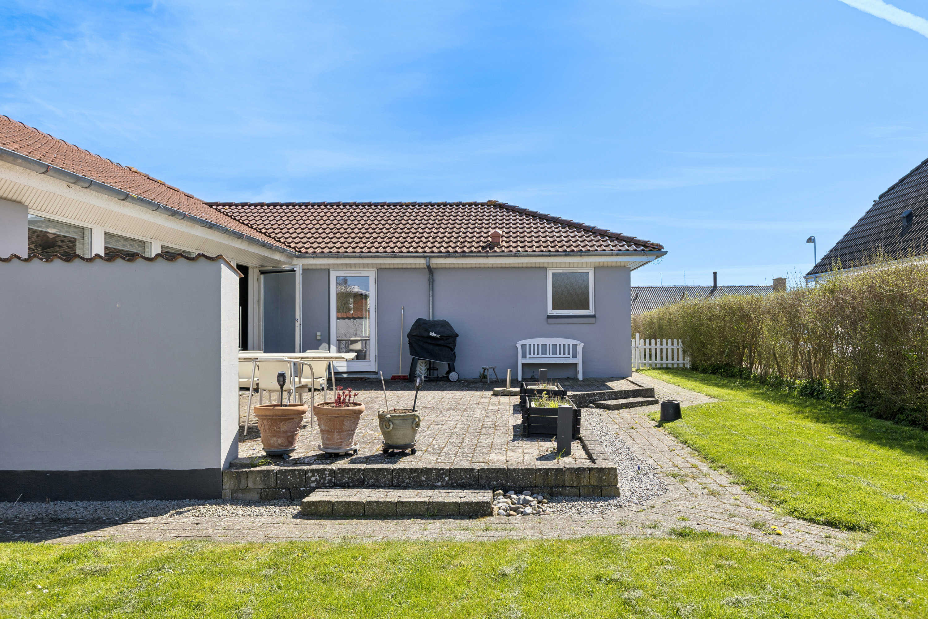 Fremhævet terrasse billede i fuldskærmstilstand. Billede af Rs Hansensvej 20, 4520 Svinninge