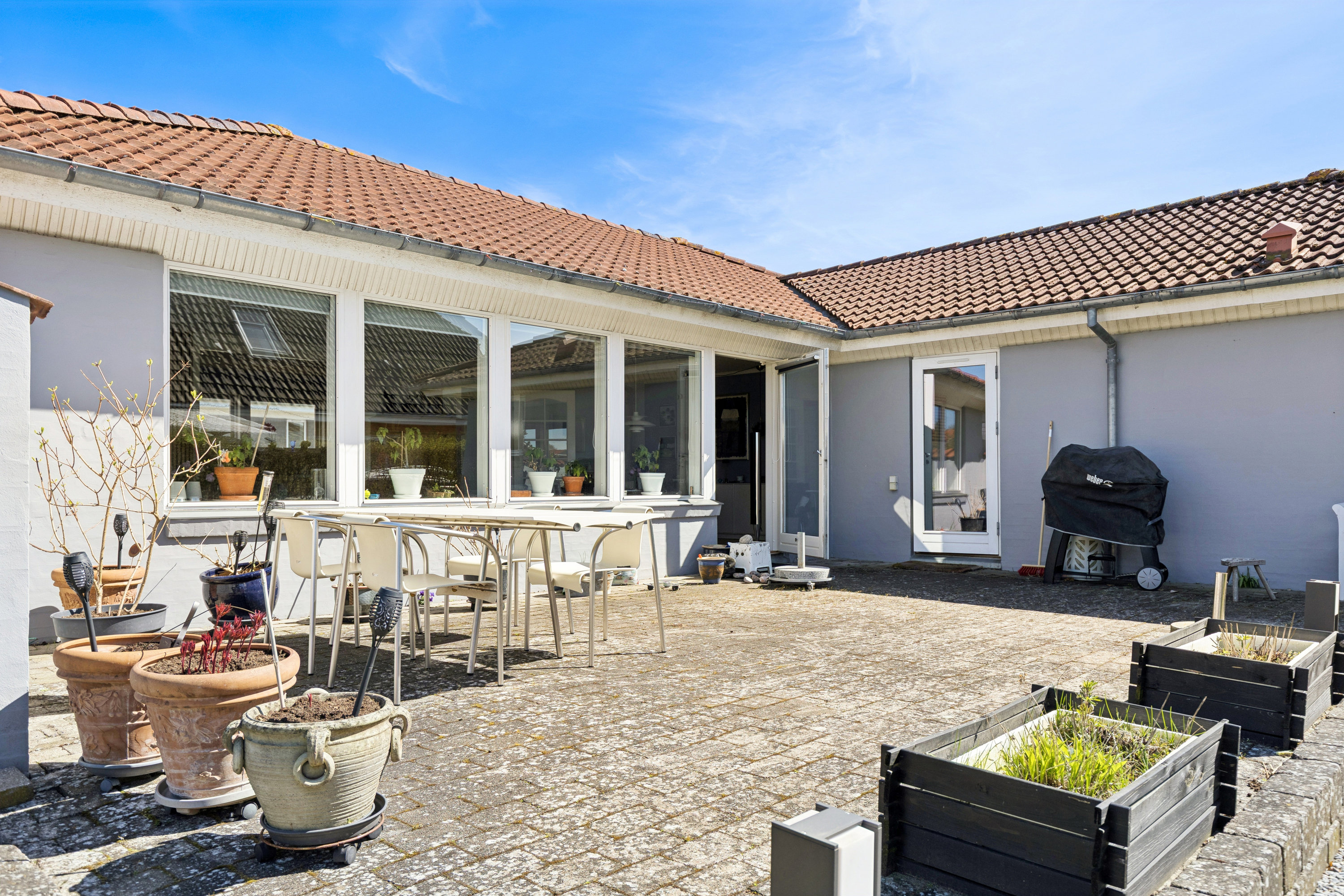 Fremhævet terrasse billede i fuldskærmstilstand. Billede af Rs Hansensvej 20, 4520 Svinninge