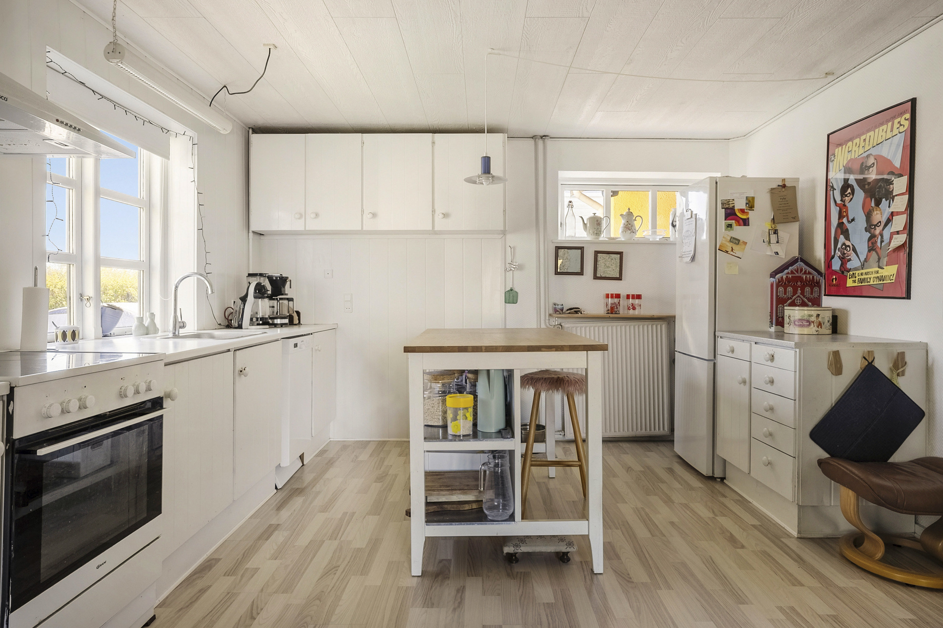 Fremhævet køkken billede i fuldskærmstilstand. Billede af Broholmvej 142, Frølunde Fed, 4220 Korsør