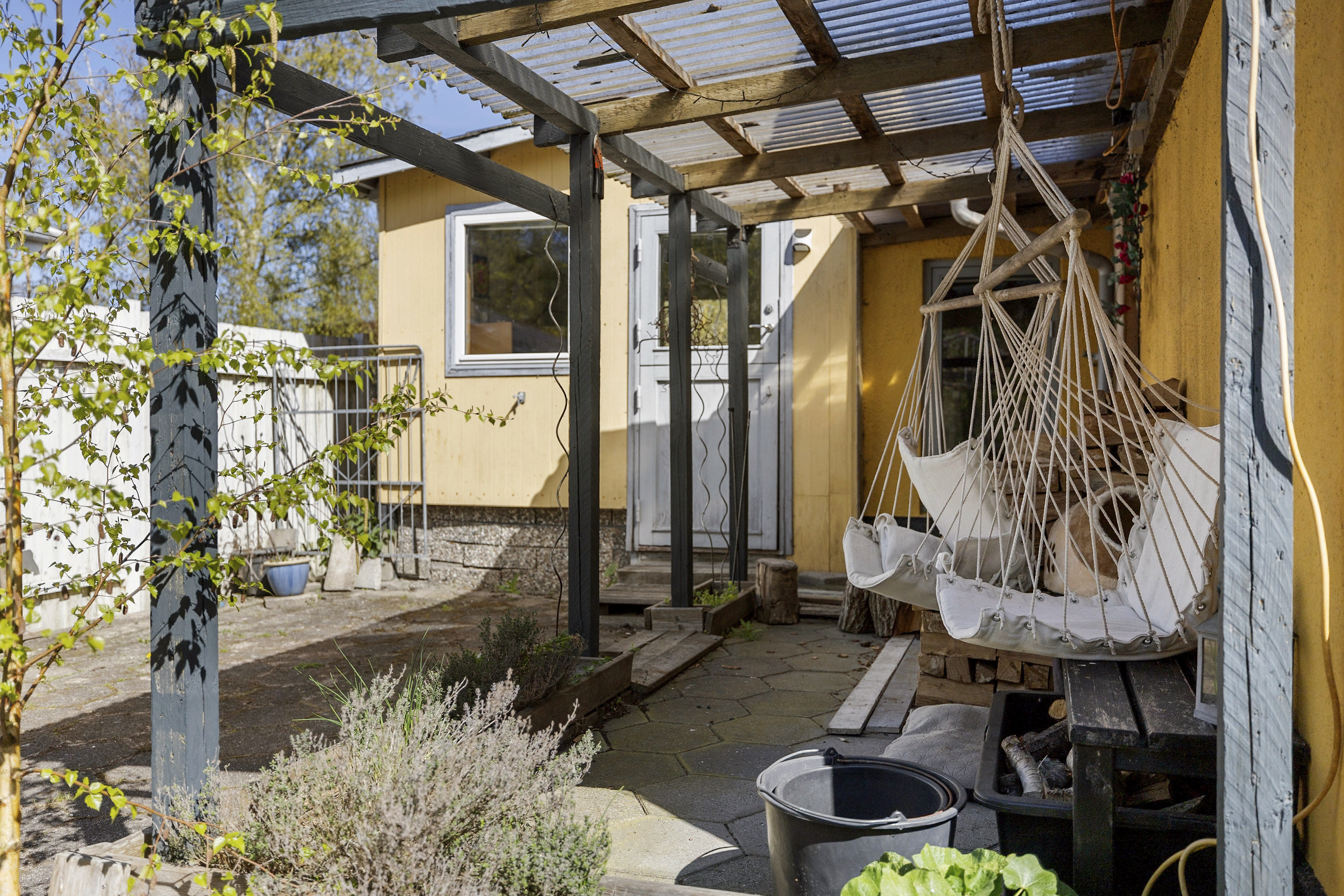 Fremhævet terrasse billede i fuldskærmstilstand. Billede af Broholmvej 142, Frølunde Fed, 4220 Korsør