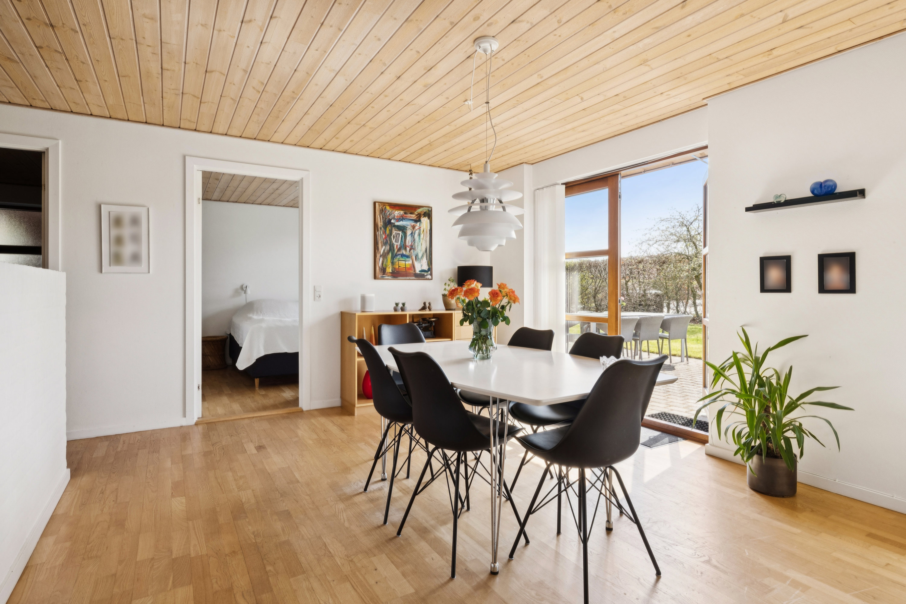 Fremhævet stue billede i fuldskærmstilstand. Billede af Bronzehøj 35, Bruunshåb, 8800 Viborg