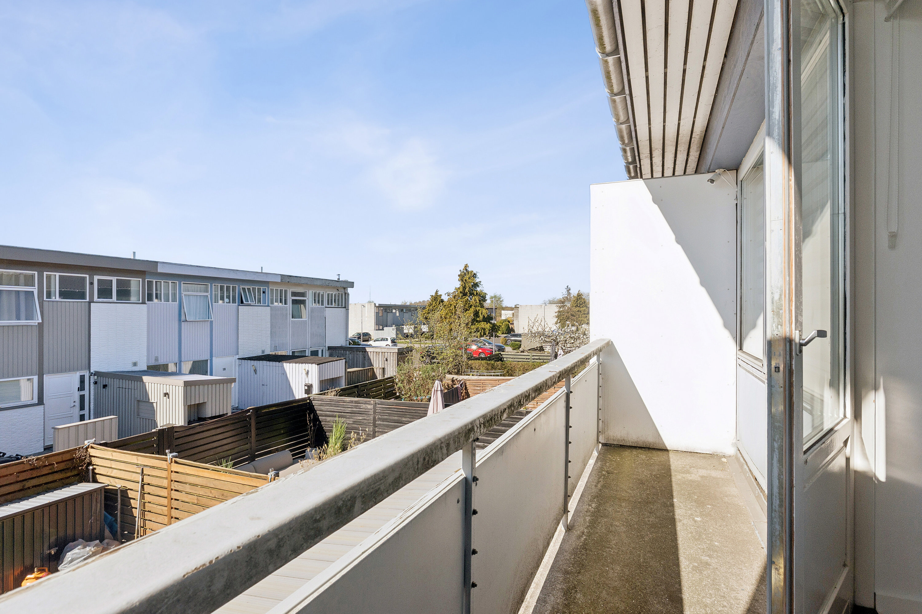 Fremhævet baghave billede i fuldskærmstilstand. Billede af Fiskerhusene 15, 2620 Albertslund