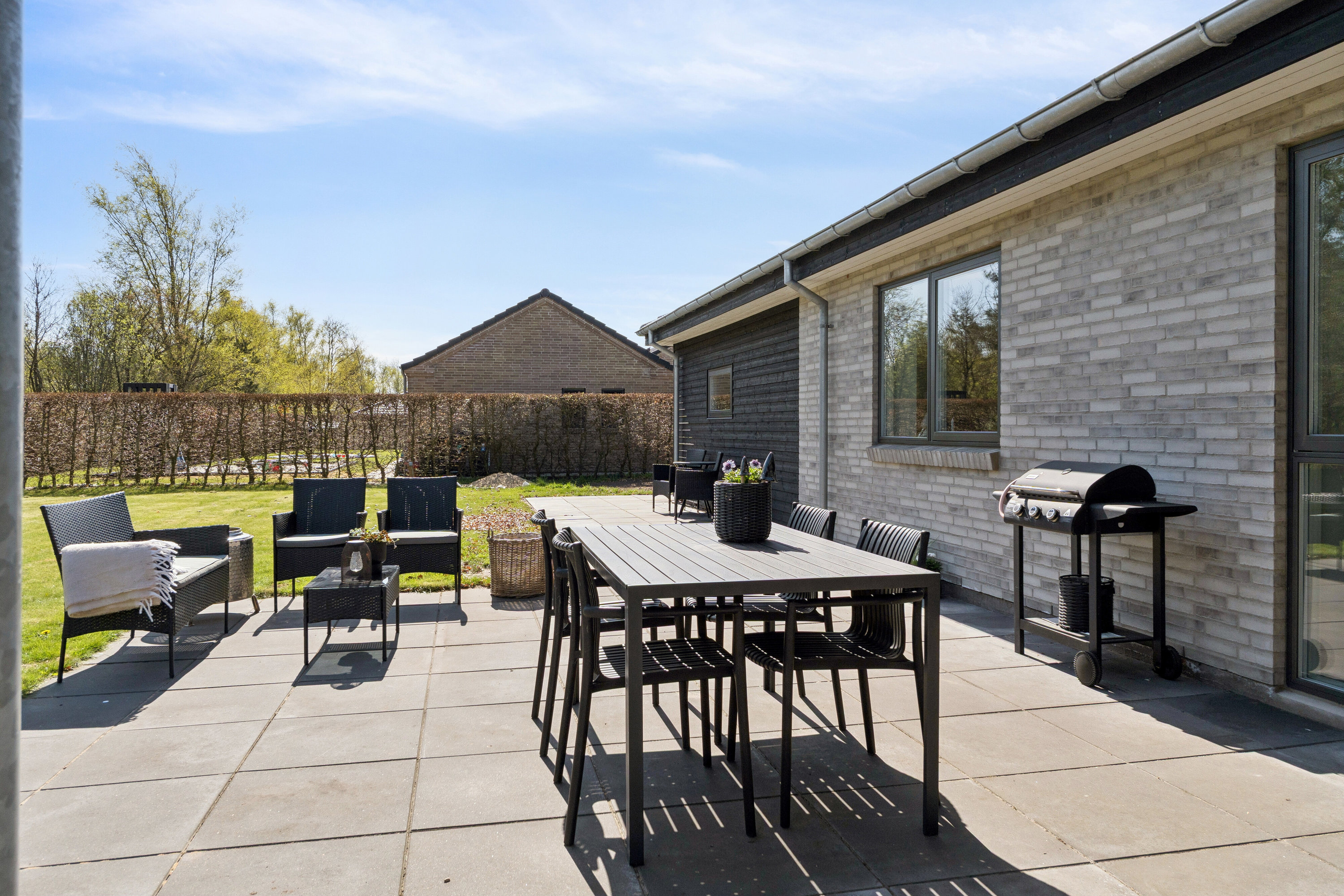 Fremhævet spisestue billede i fuldskærmstilstand. Billede af Klokkelyngen 8, 7470 Karup J