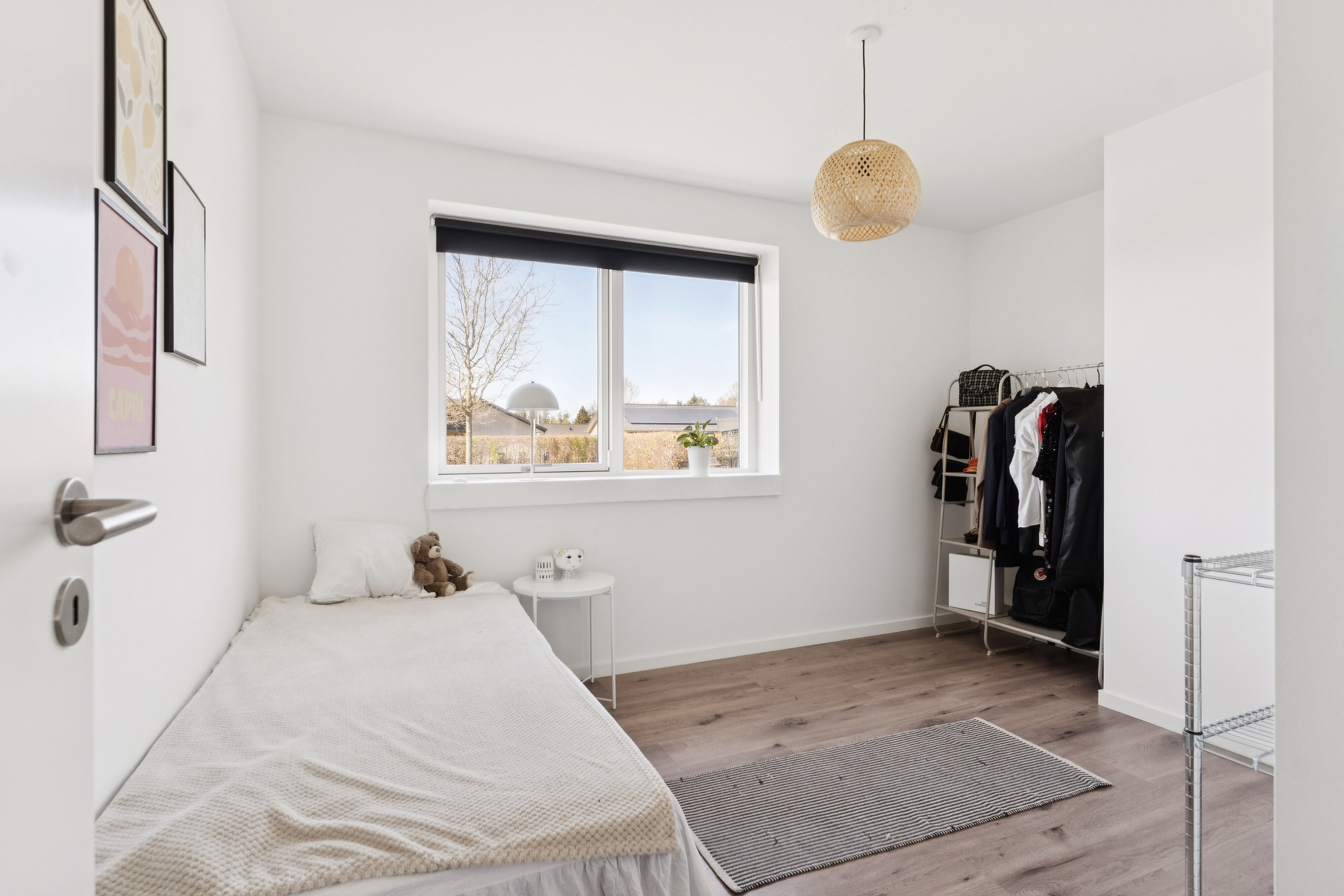 Fremhævet soveværelse billede i fuldskærmstilstand. Billede af Klokkelyngen 8, 7470 Karup J