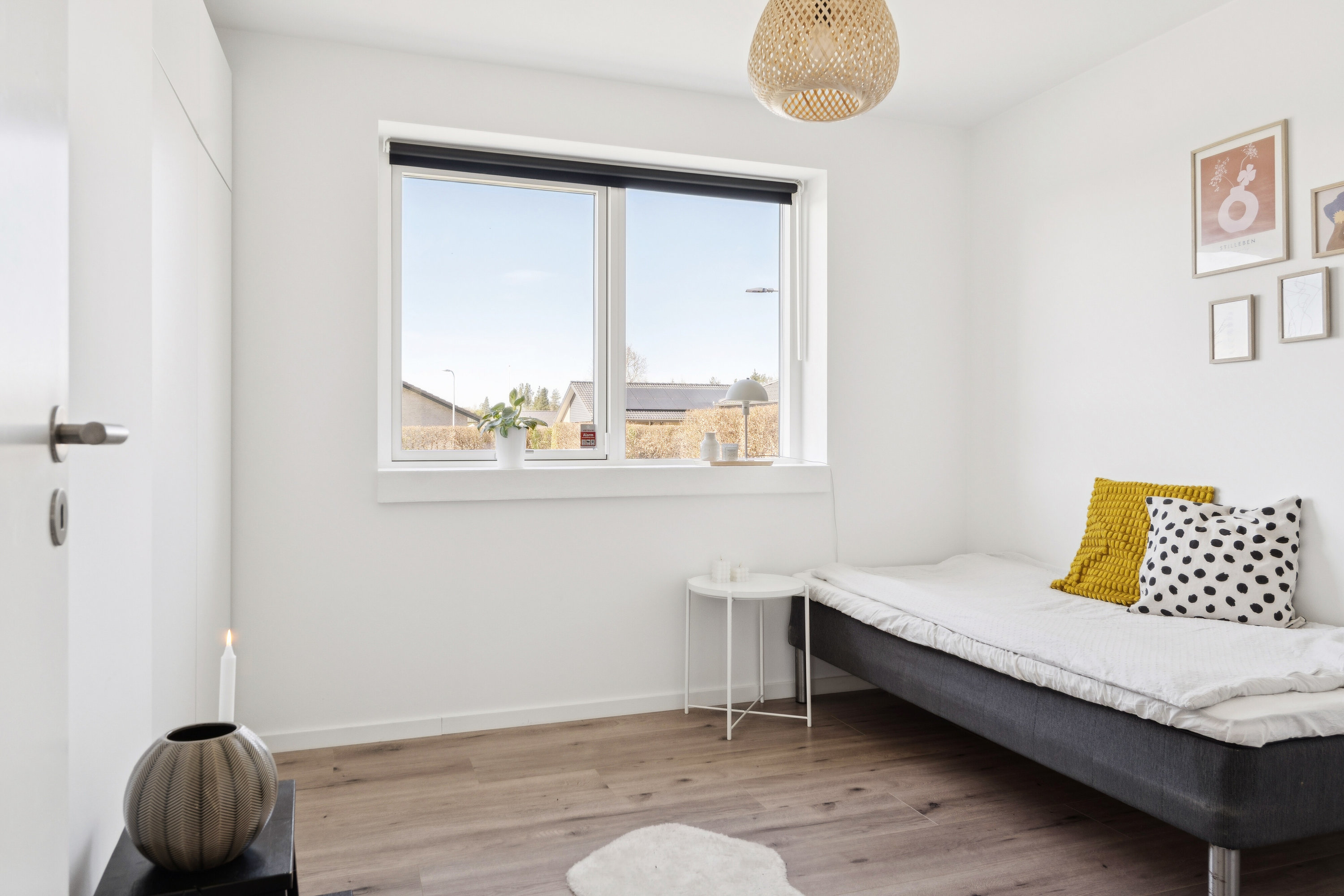 Fremhævet soveværelse billede i fuldskærmstilstand. Billede af Klokkelyngen 8, 7470 Karup J