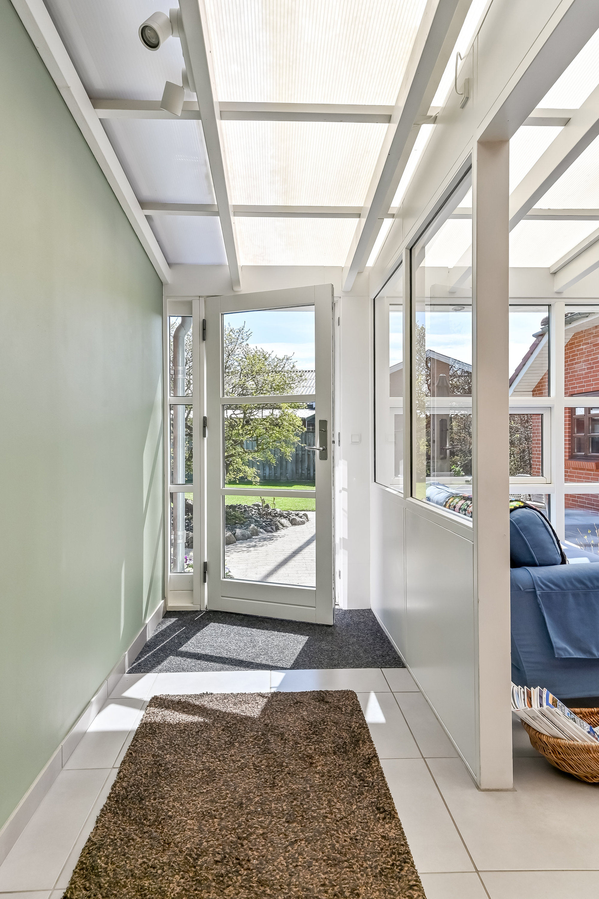 Fremhævet gang billede i fuldskærmstilstand. Billede af Nøddevej 22, 7451 Sunds