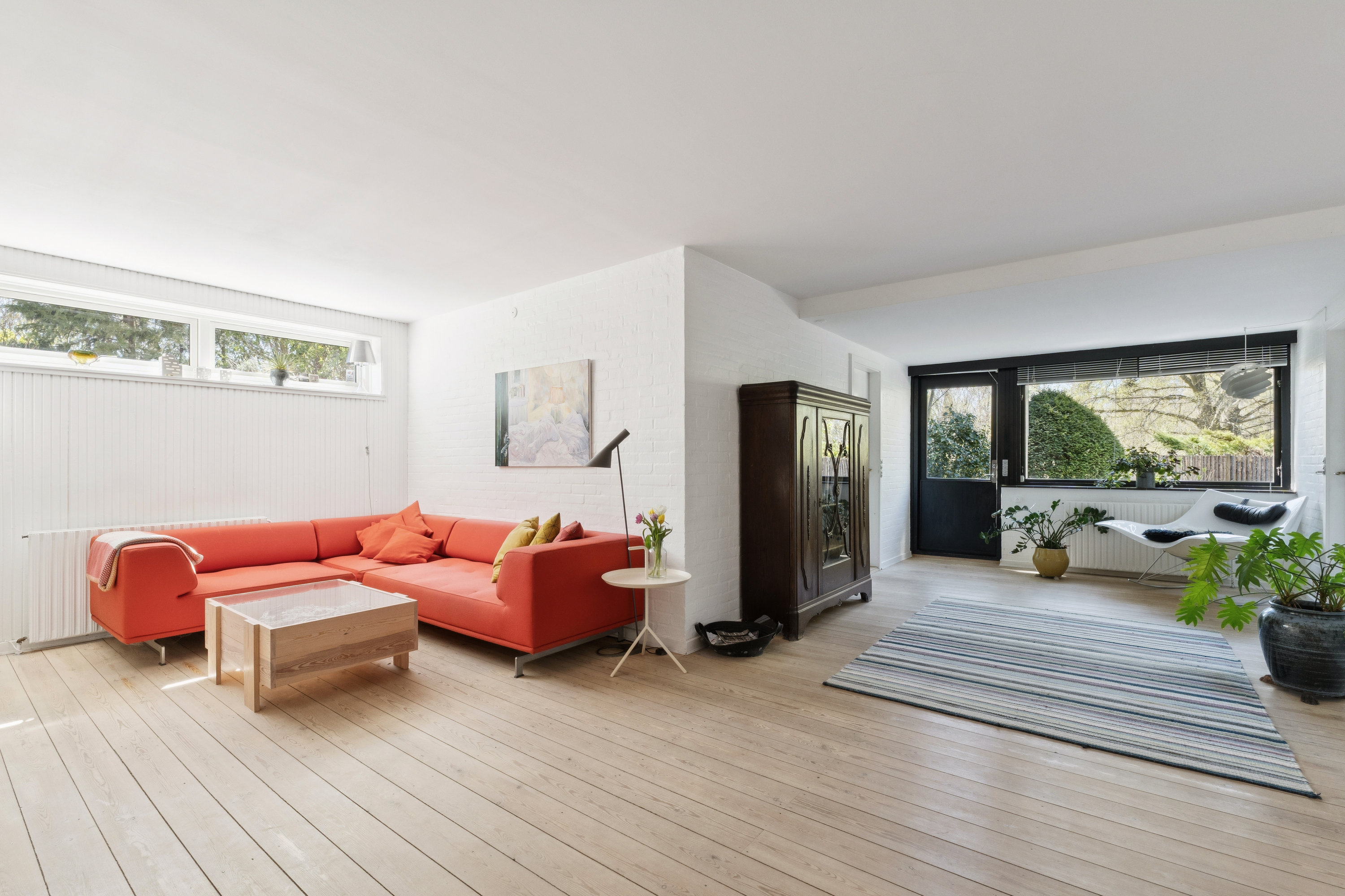 Fremhævet stue billede i fuldskærmstilstand. Billede af Glaciset 44B, 2800 Kongens Lyngby