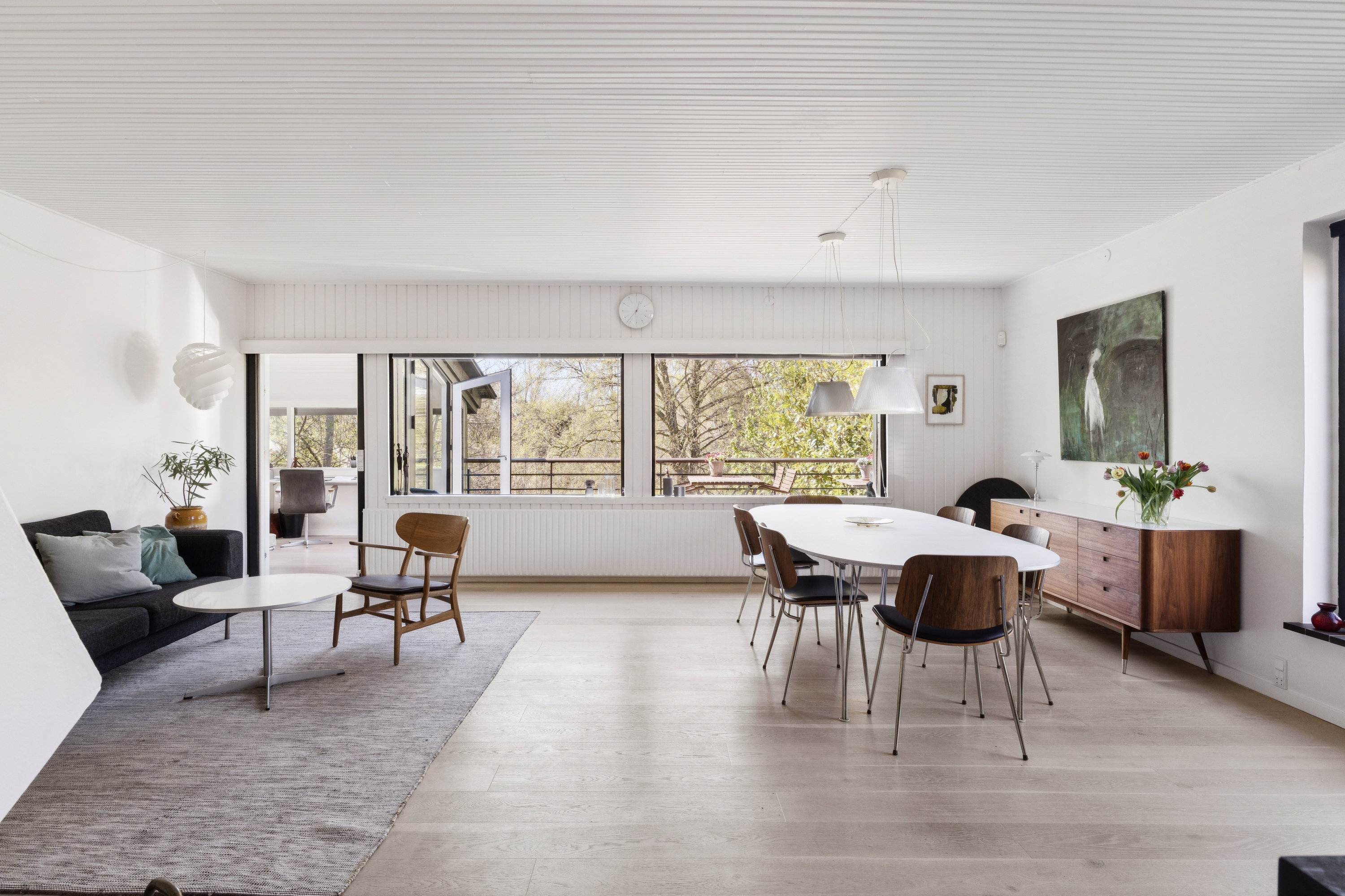 Fremhævet stue billede i fuldskærmstilstand. Billede af Glaciset 44B, 2800 Kongens Lyngby