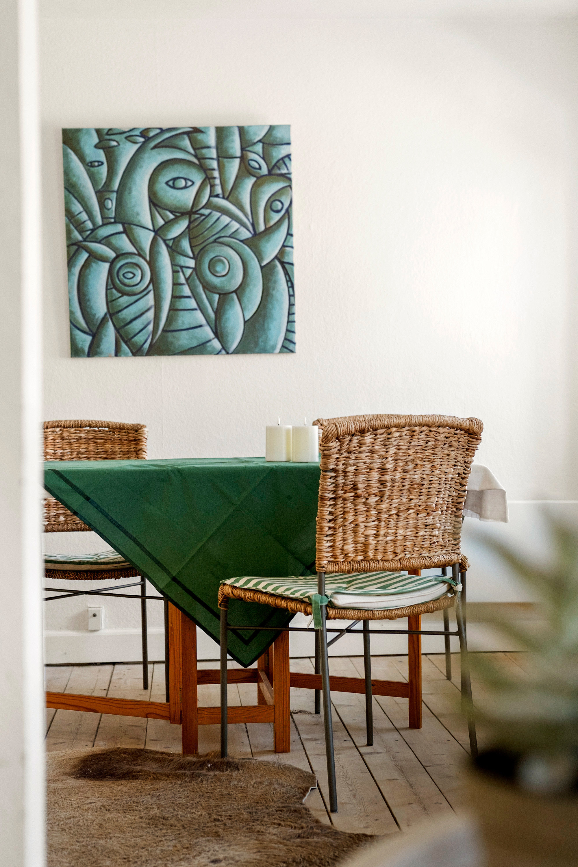 Fremhævet spisekøkken billede i fuldskærmstilstand. Billede af Torvegade 1C, 1. th., 3000 Helsingør