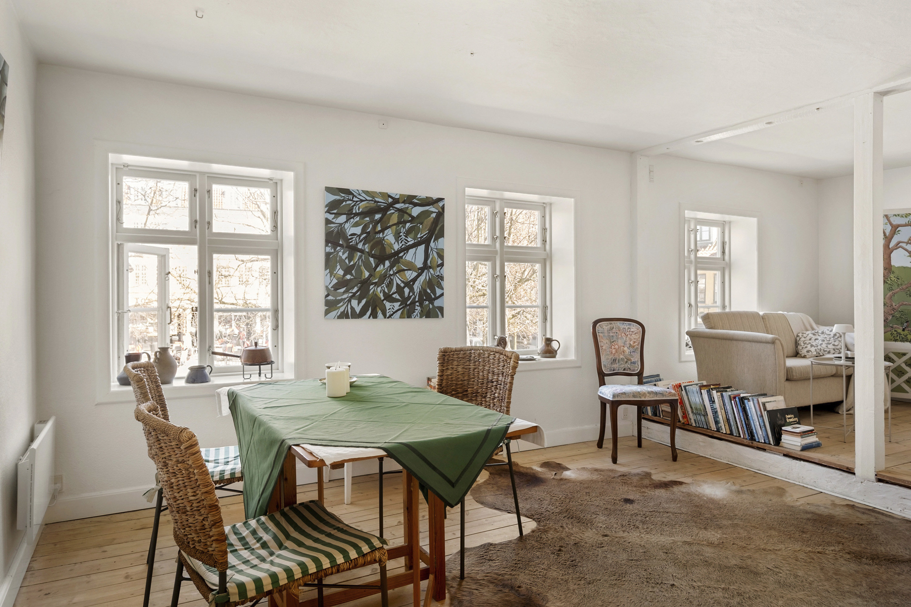 Fremhævet spisekøkken billede i fuldskærmstilstand. Billede af Torvegade 1C, 1. th., 3000 Helsingør