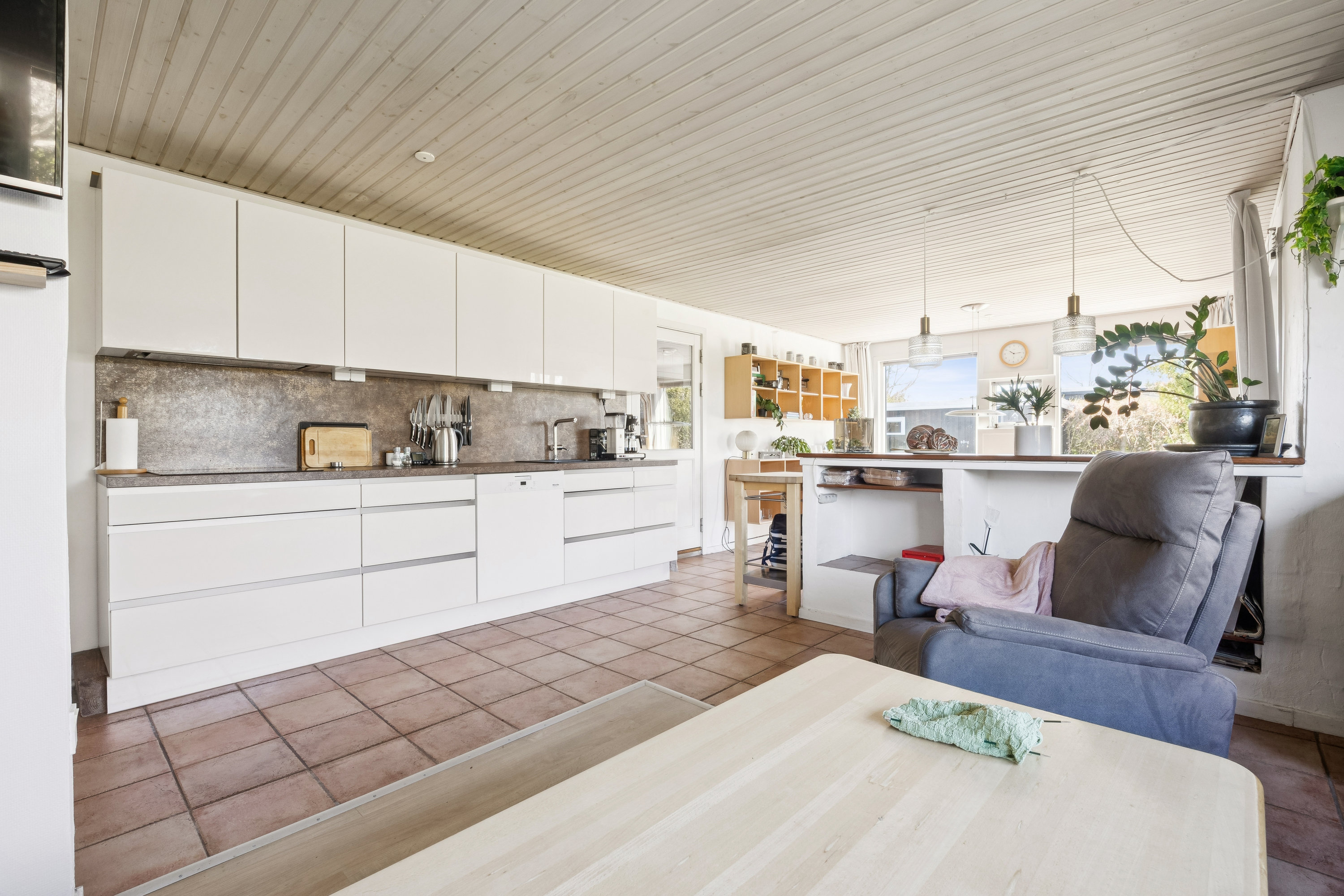 Fremhævet køkken billede i fuldskærmstilstand. Billede af Nattergalevej 6, 4671 Strøby