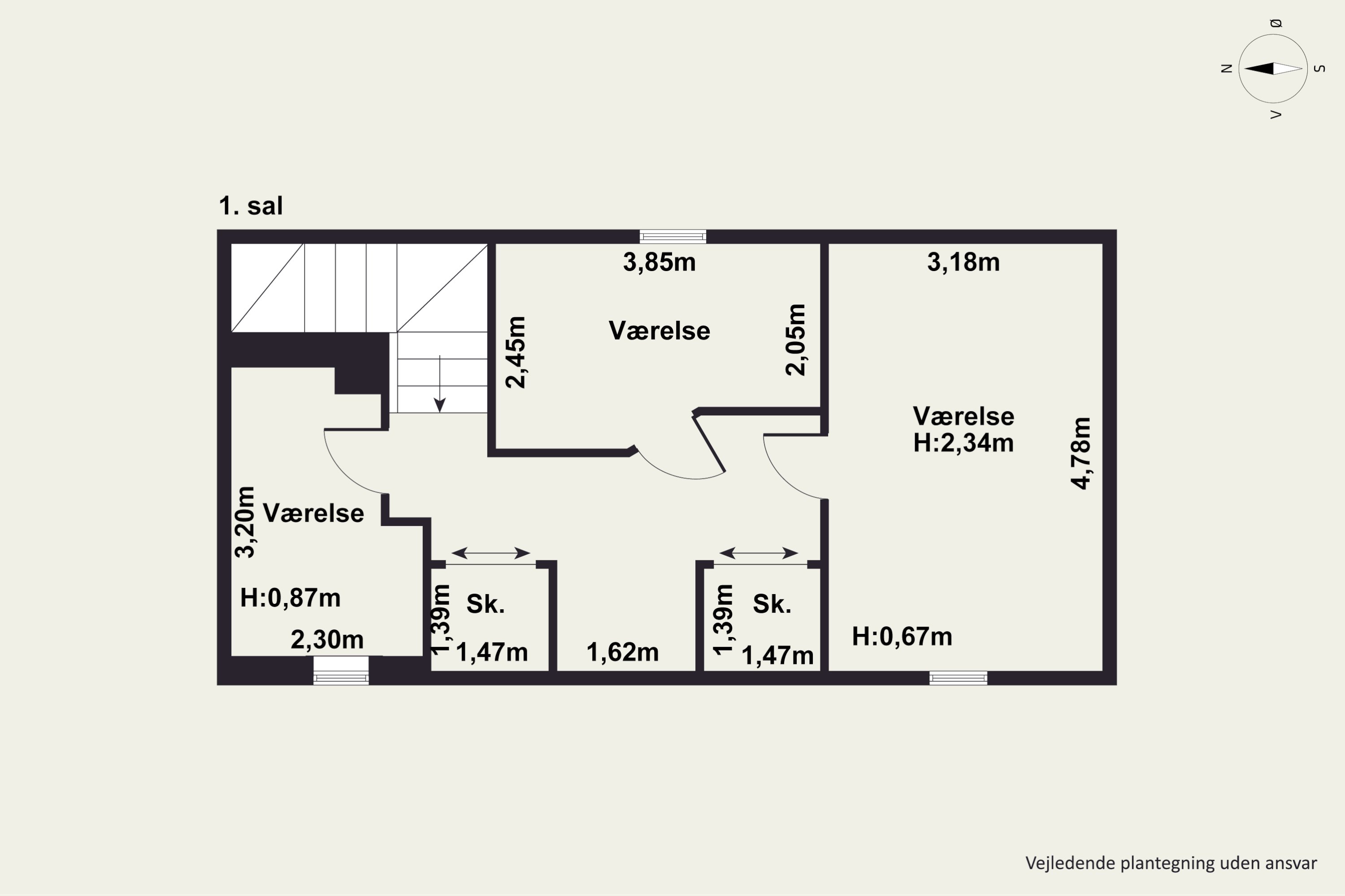 Plantegninger billede af Vosborgvej 41, 2770 Kastrup