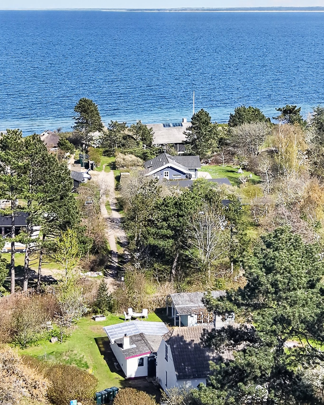 Fremhævet luftfoto billede i fuldskærmstilstand. Billede af Klint Havnevej 4, Klint, 4500 Nykøbing Sj