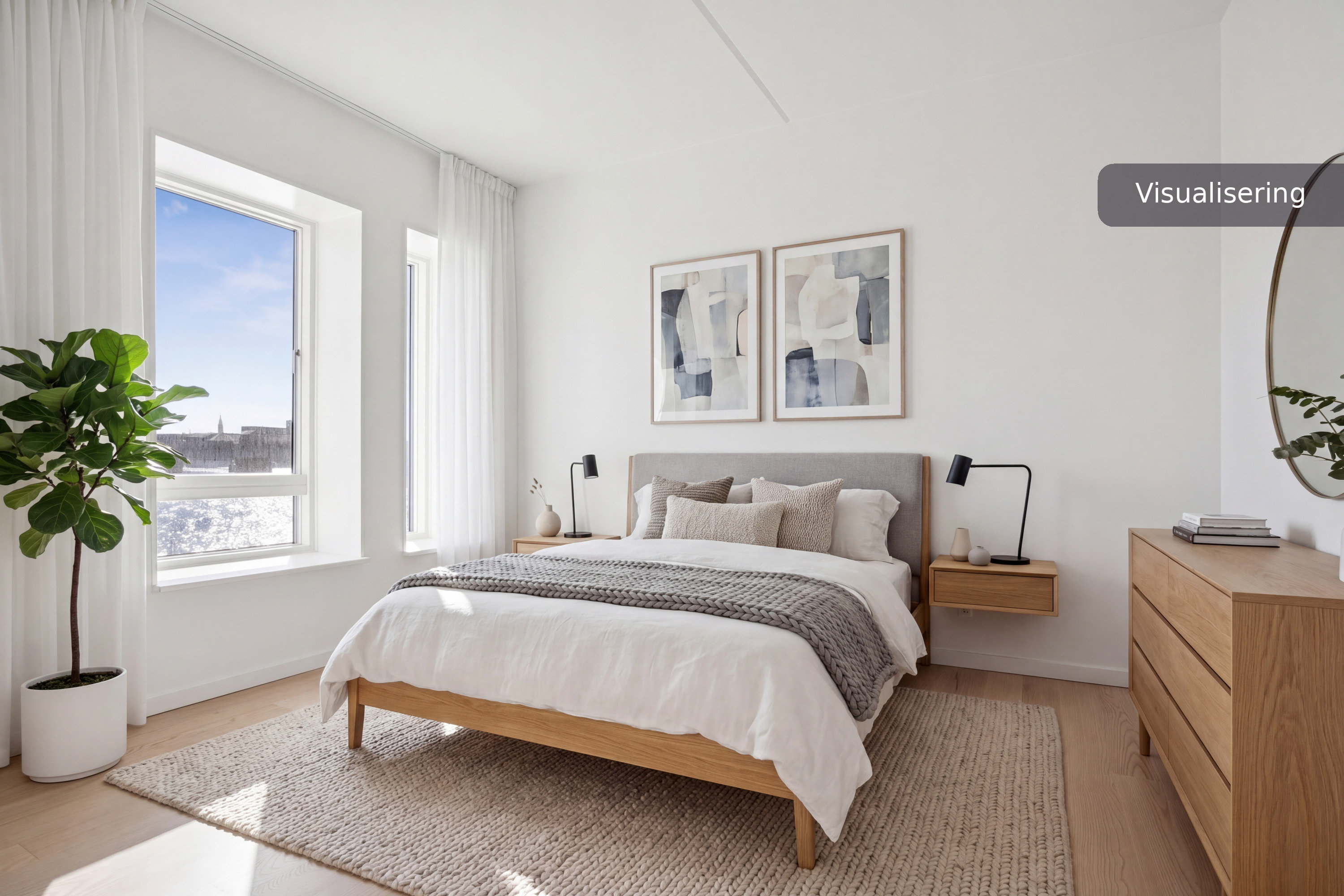 Fremhævet  billede i fuldskærmstilstand. Billede af Havnegade 29, 2. th., 9400 Nørresundby