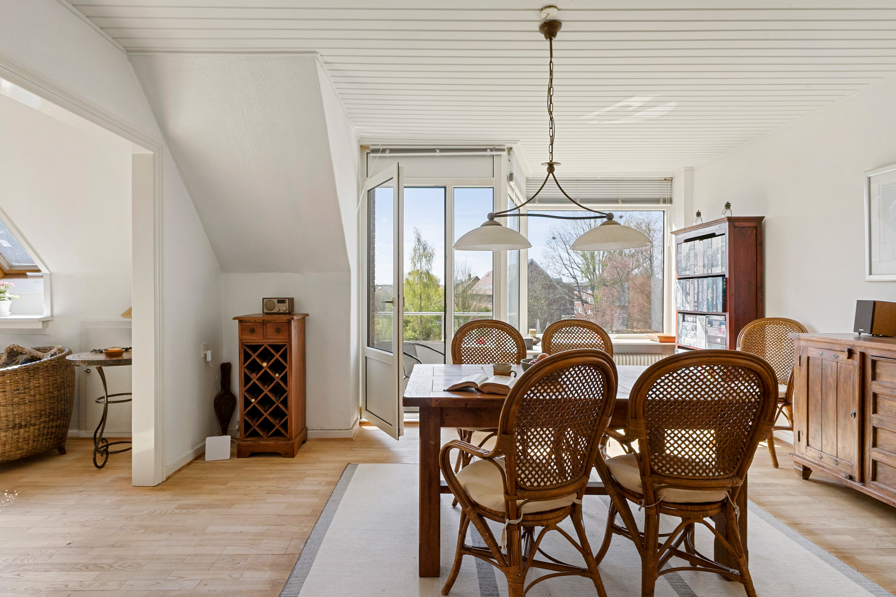 Fremhævet spisestue billede i fuldskærmstilstand. Billede af Havepladsvej 152, 2. tv., 7000 Fredericia