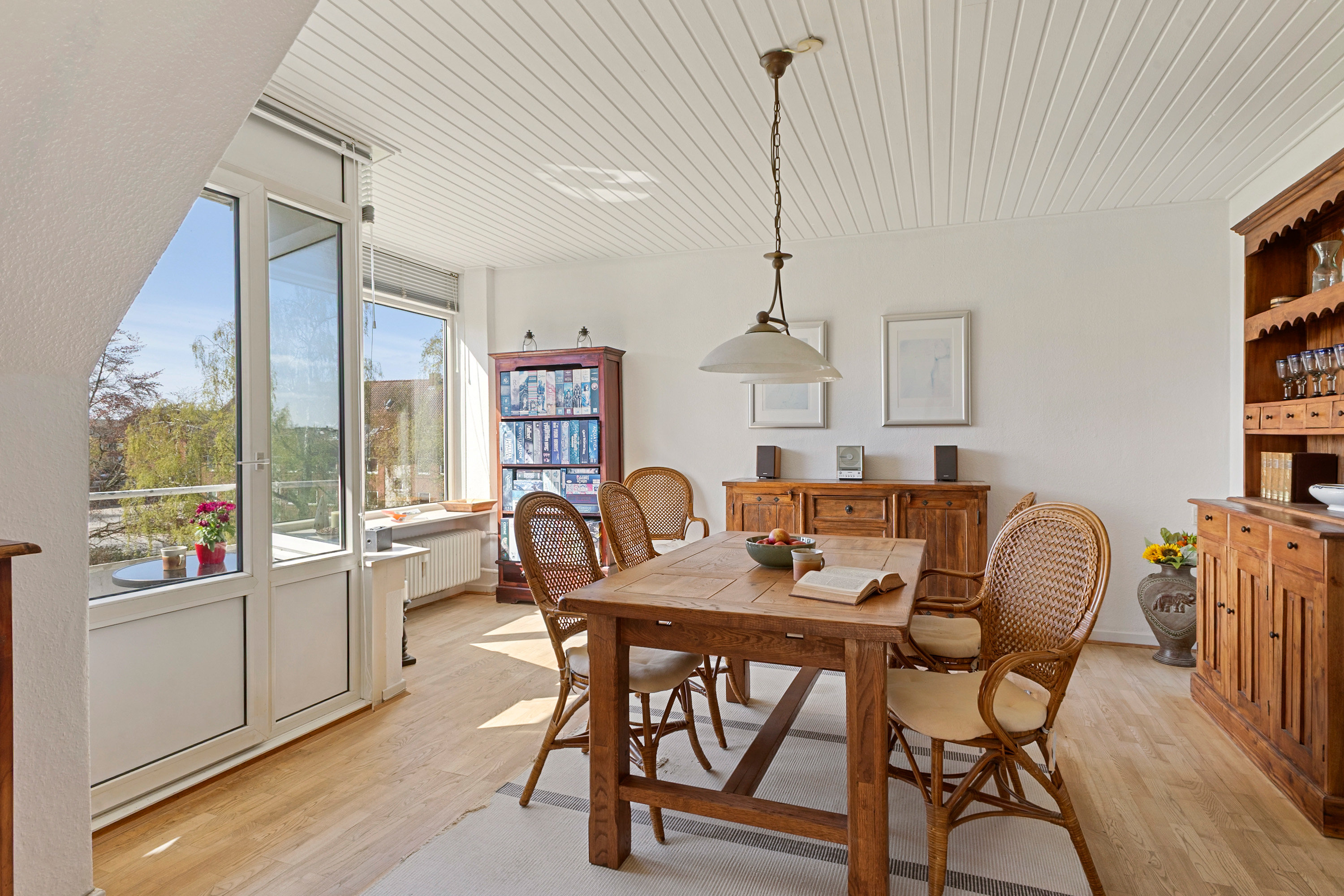 Fremhævet spisestue billede i fuldskærmstilstand. Billede af Havepladsvej 152, 2. tv., 7000 Fredericia