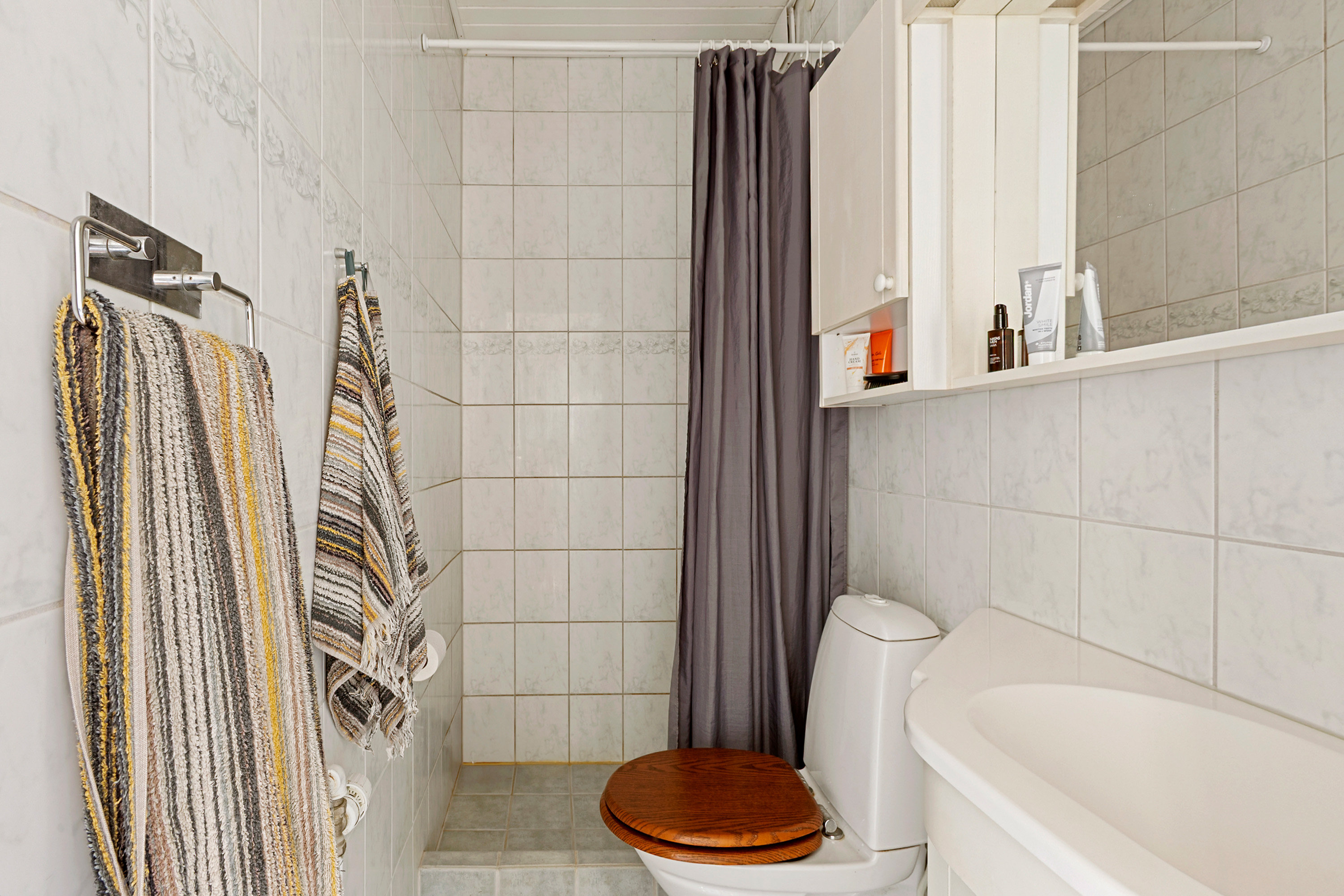 Fremhævet badeværelse billede i fuldskærmstilstand. Billede af Havepladsvej 152, 2. tv., 7000 Fredericia