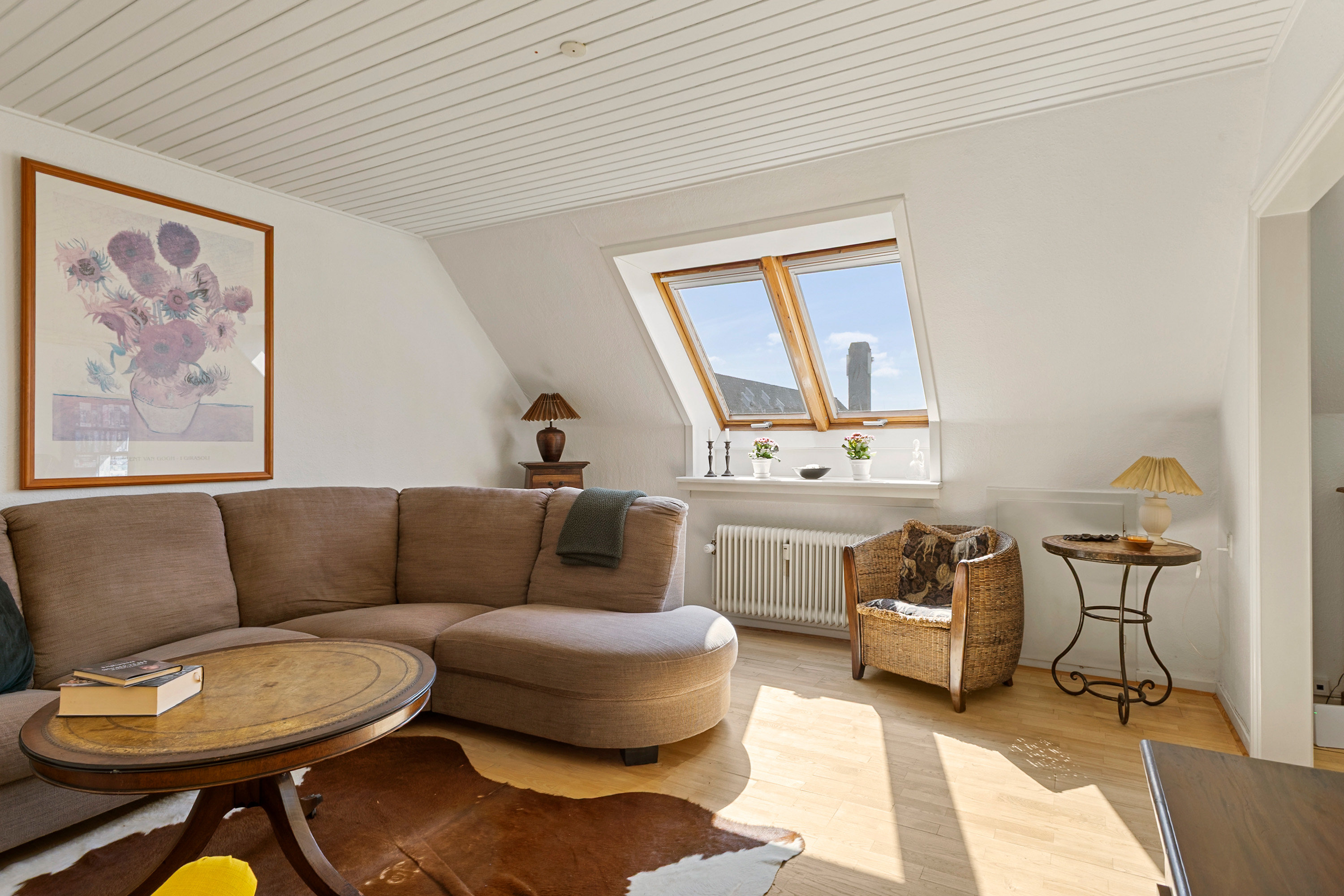 Fremhævet stue billede i fuldskærmstilstand. Billede af Havepladsvej 152, 2. tv., 7000 Fredericia